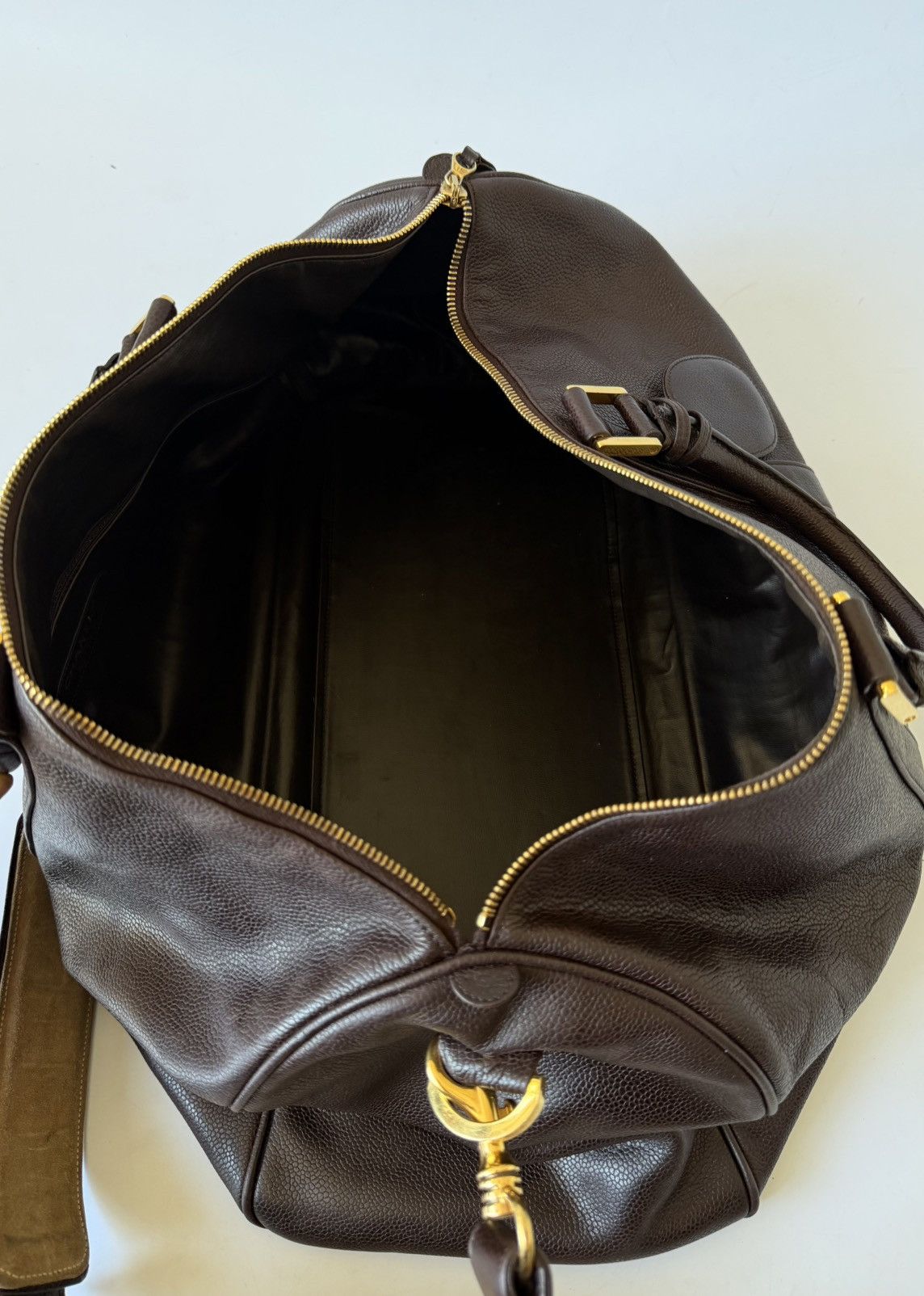 Chanel Vintage Chanel Brown Caviar Boston bag Size ONE SIZE - 13 Thumbnail