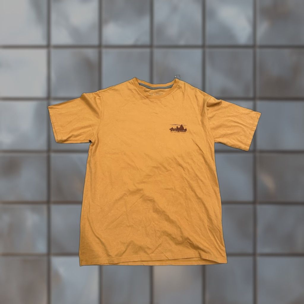 Patagonia NWT Patagonia T-Shirt Men Small S Orange 73 Skyline Organic Shirt Mens Size US S / EU 44-46 / 1 - 1 Thumbnail