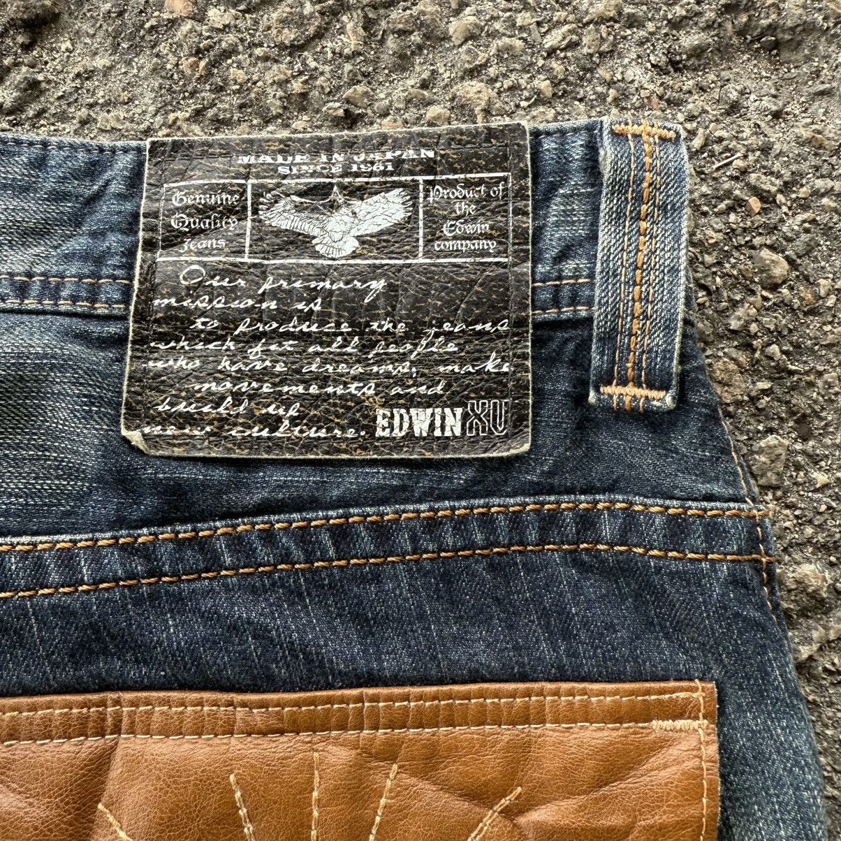 Edwin Vintage Edwin Flare distressed jeans denim pants Size US 36 / EU 52 - 15 Thumbnail