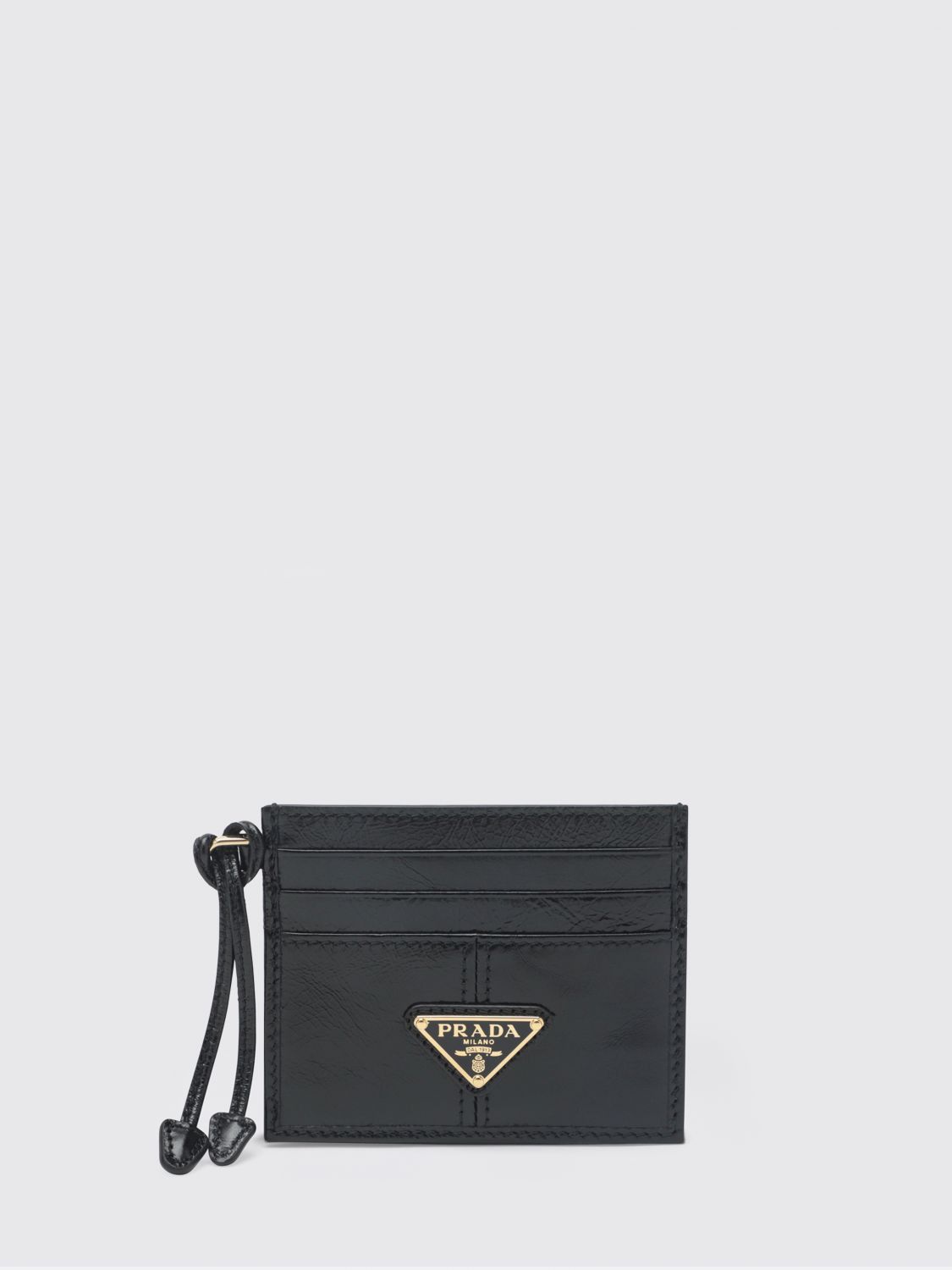 Prada Prada Wallet Woman Black Size ONE SIZE - 1 Preview