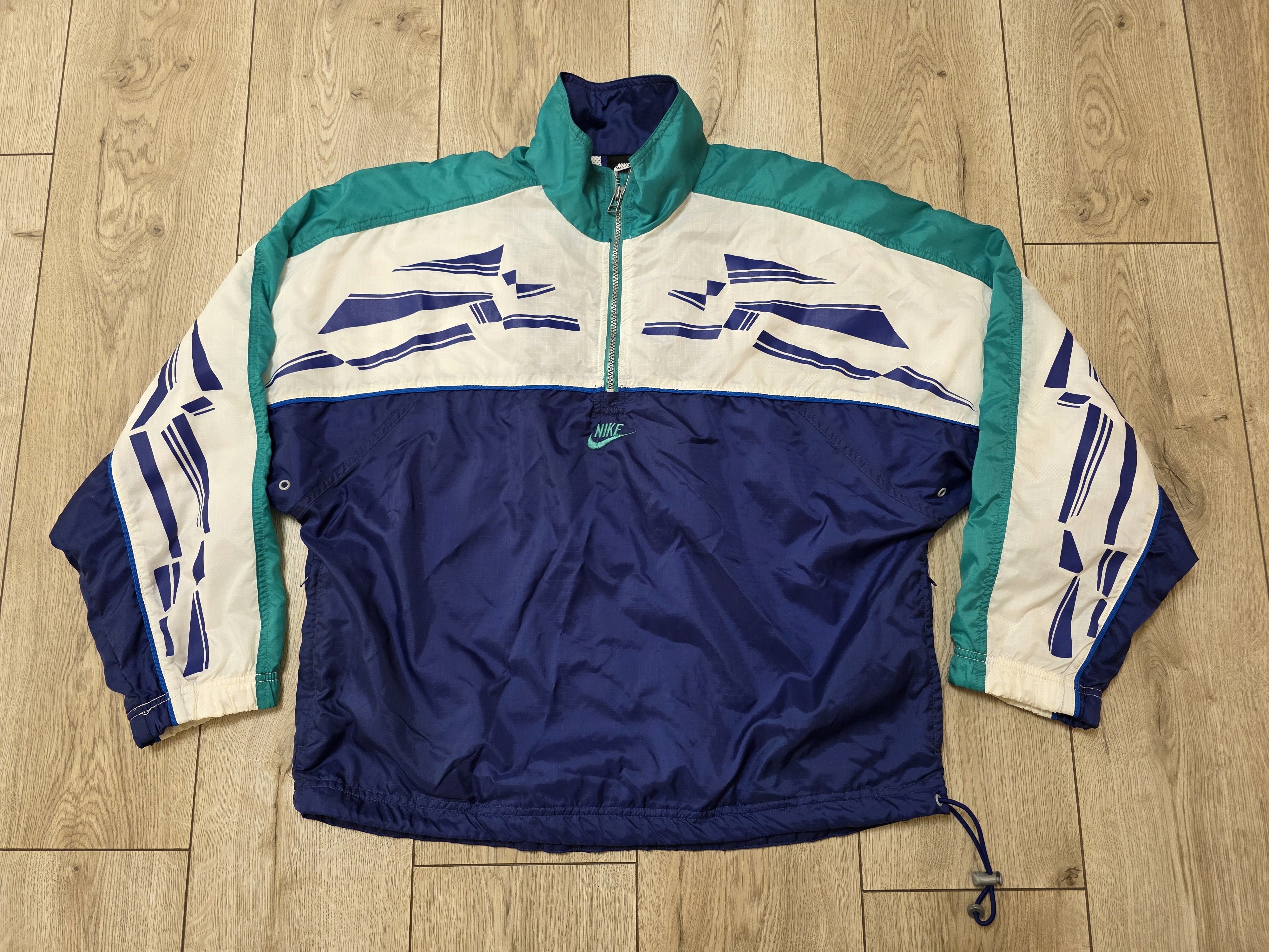 Nike NIKE VINTAGE 1/3 ZIP JACKET 90S SOCCER TRAINING JACKET Size US S / EU 44-46 / 1 - 1 Thumbnail