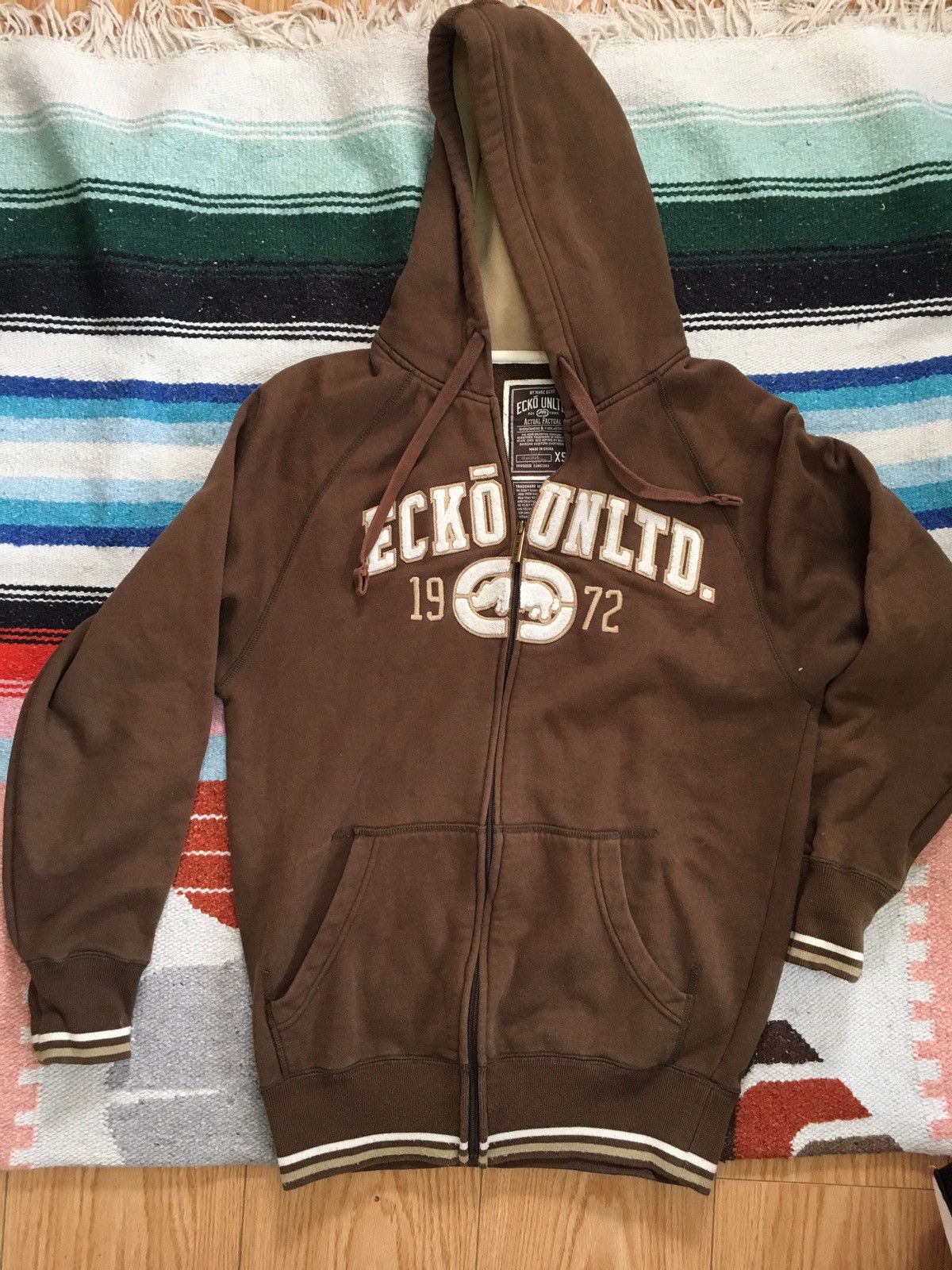 Ecko Unltd. × JNCO × Marc Ecko Marc Ecko Skeleton streetwear vintage zip hoodie size S Size US S / EU 44-46 / 1 - 1 Thumbnail