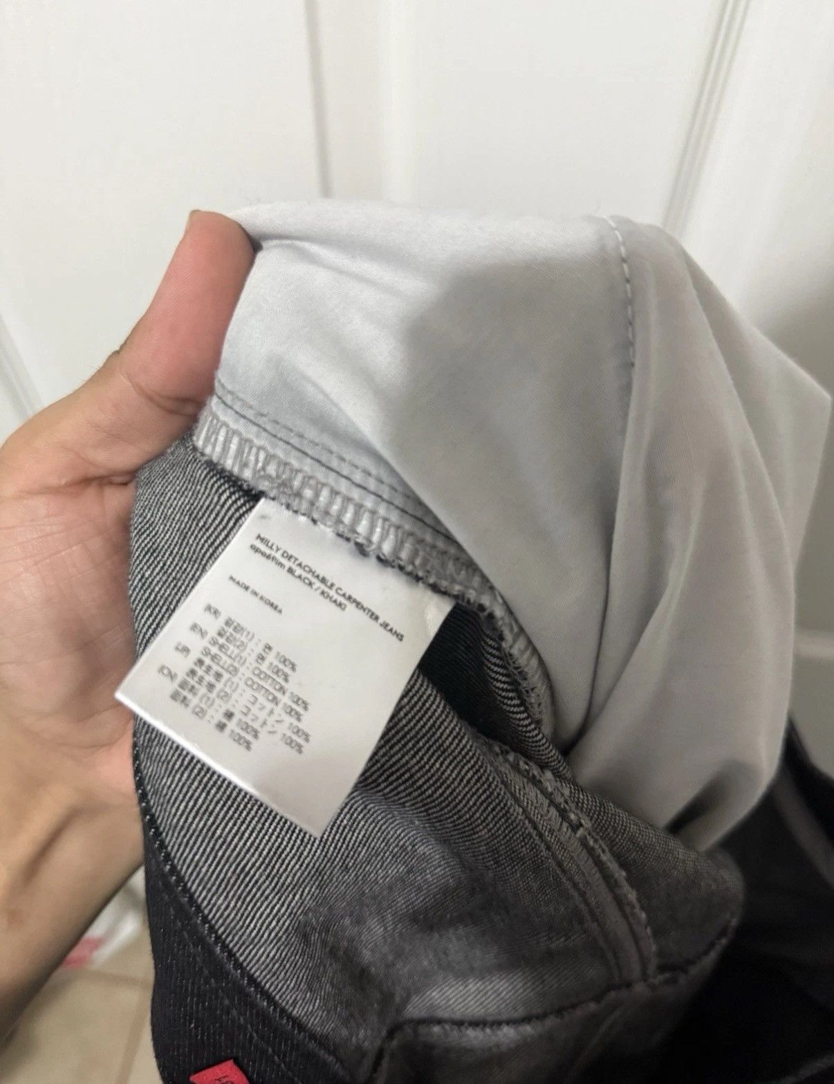 Andersson Bell Anderson Bell Mily Jeans Convertible Cargo Pants Size US 31 - 4 Thumbnail