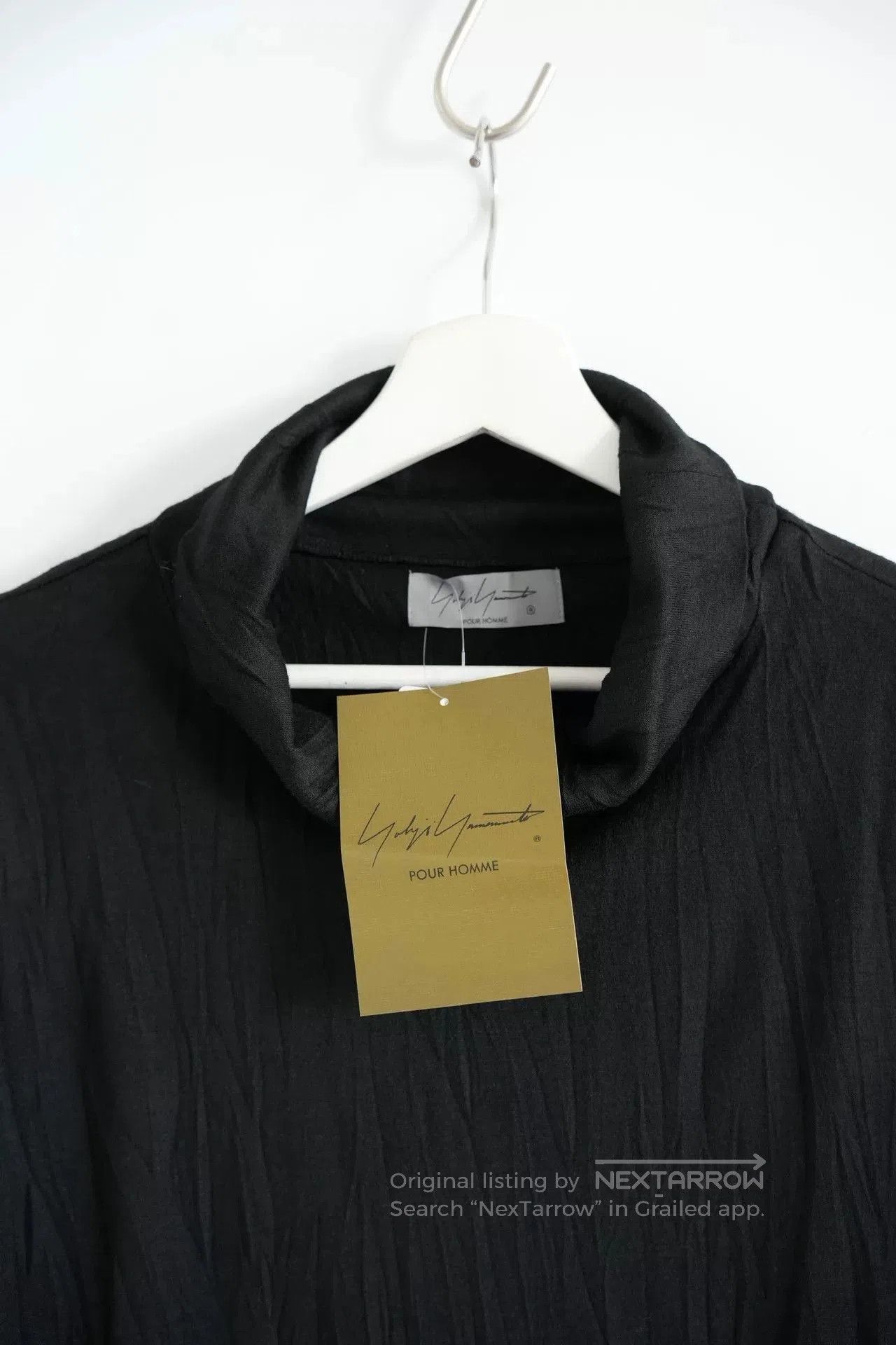 Yohji Yamamoto black high. Size US M / EU 48-50 / 2 - 3 Thumbnail