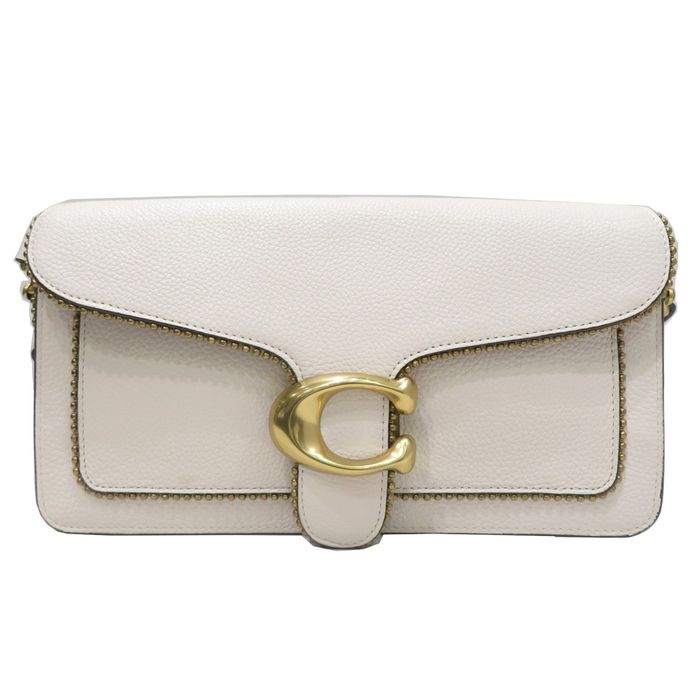 Coach COACH Tabby Shoulder Bag 26 73995 Handbag Ivory Leather Women Men