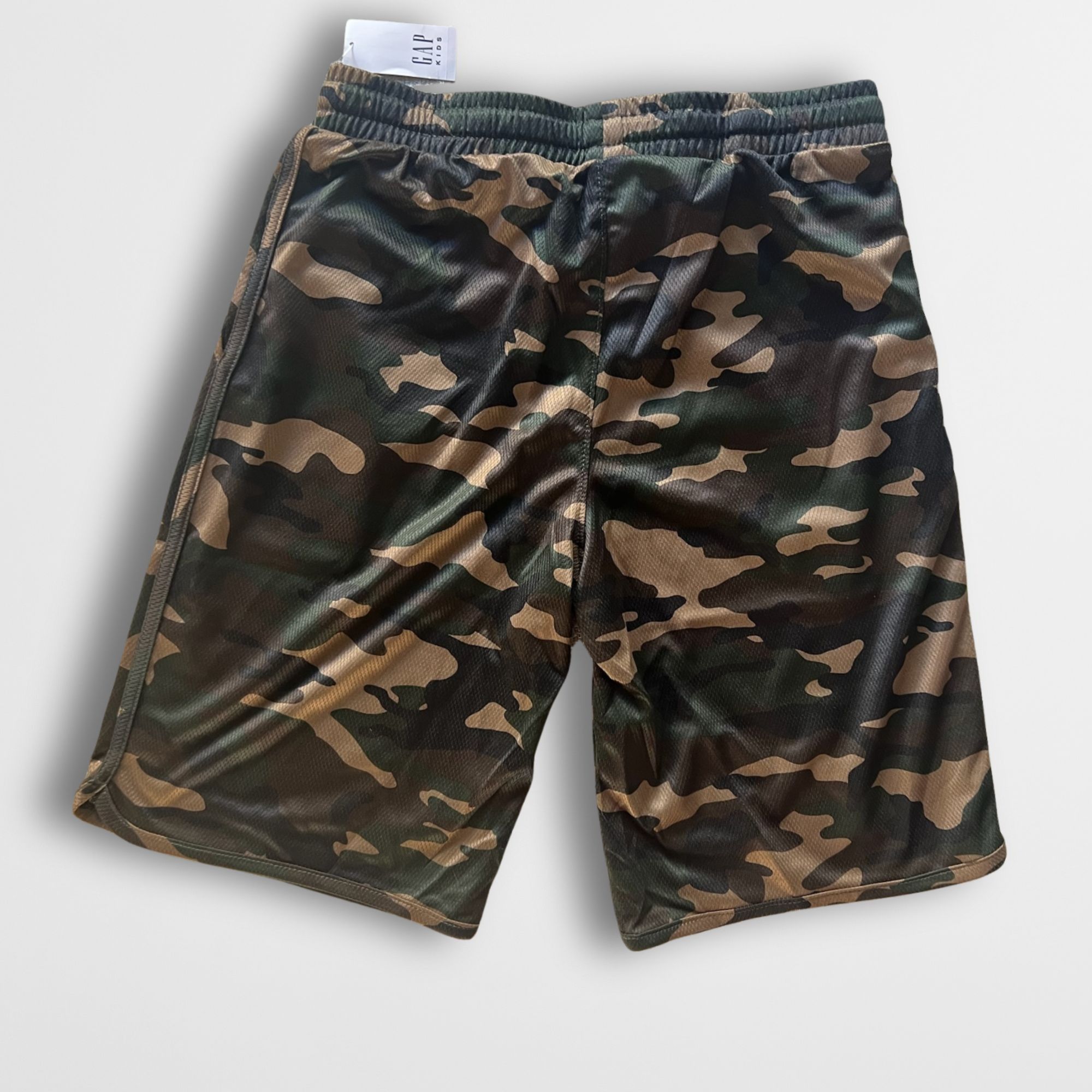 Gap GapFit Kids Camouflage Mesh Pull-On Shorts XL Recycled Mater Size US 28 / EU 44 - 3 Thumbnail