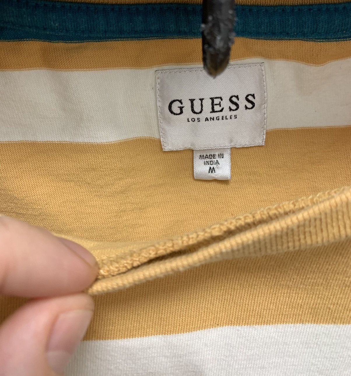 Guess Guess Los Angeles striped t-shirt M sz Size US M / EU 48-50 / 2 - 4 Thumbnail