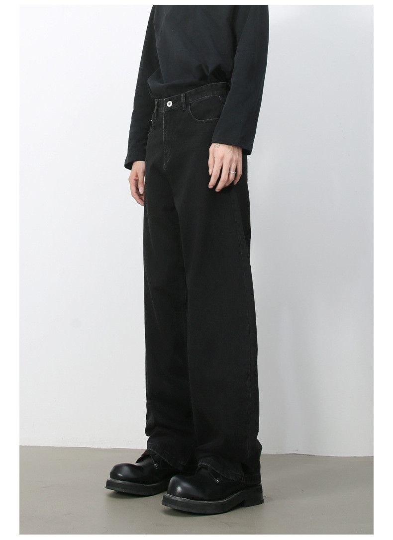 Japanese Brand × Jean American retro men's loose distressed washed scimitar jeans Size US 32 / EU 48 - 4 Thumbnail