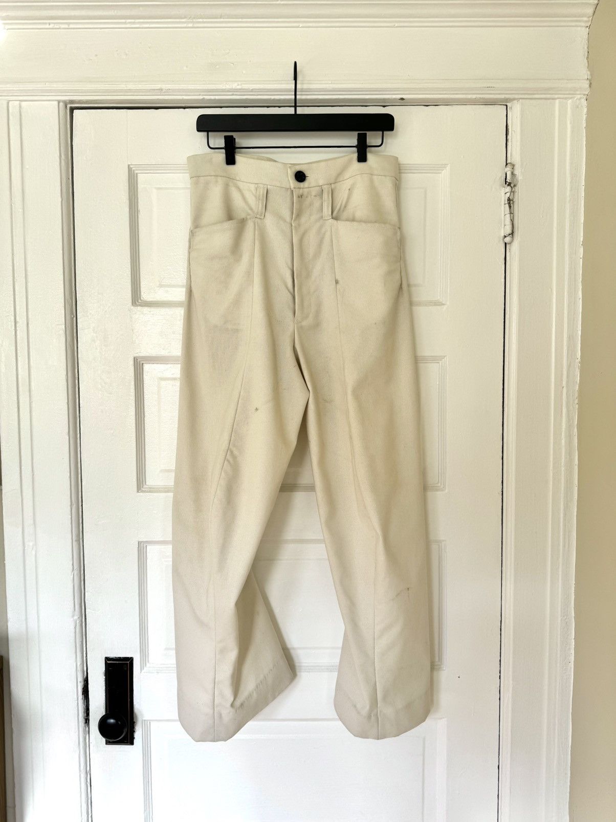 KOZABURO Hopsack 3D Tailored Trousers Size US 32 / EU 48 - 1 Thumbnail
