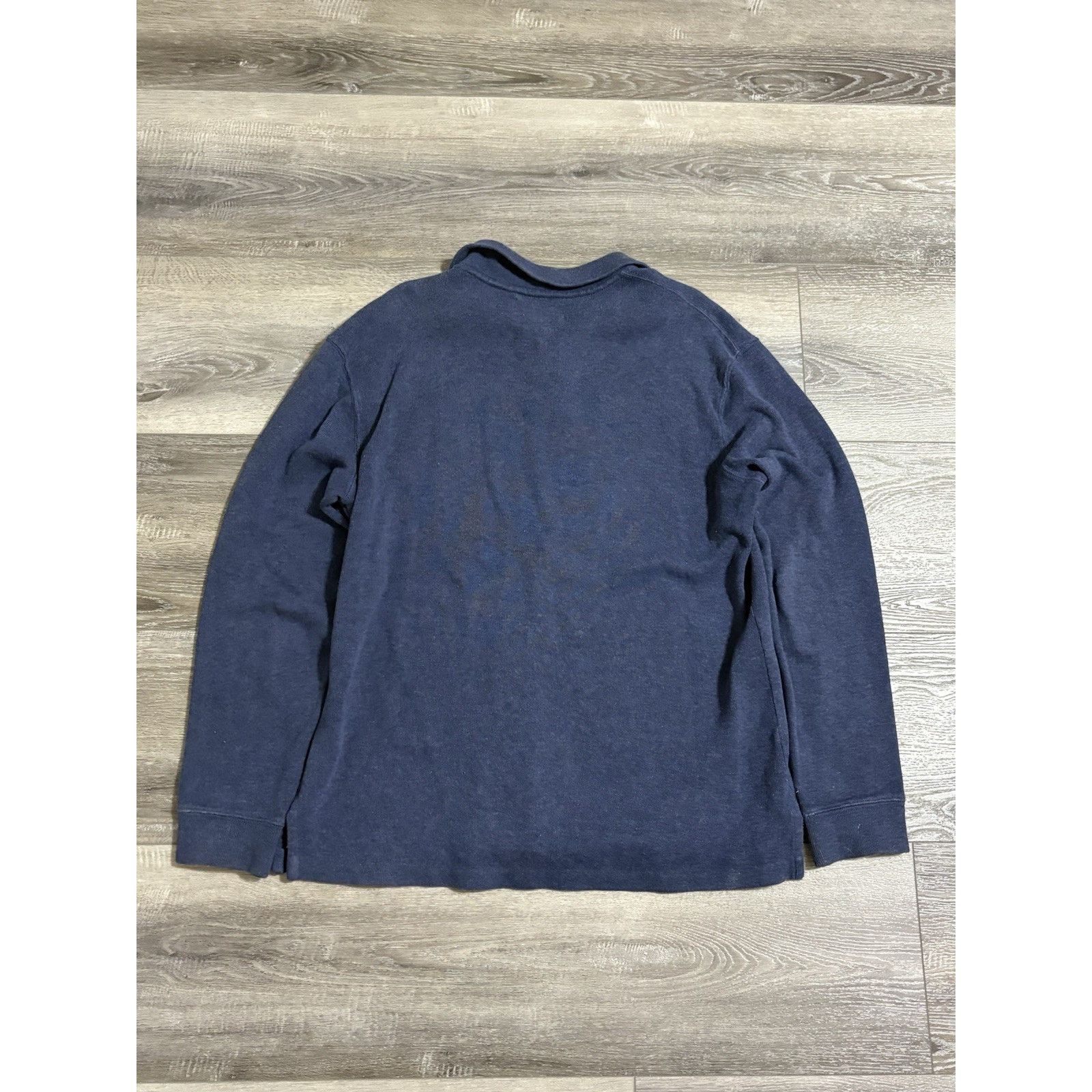 Polo Ralph Lauren Vintage 90s Polo Ralph Lauren Navy Quarter Zip - Mens Medium Size US M / EU 48-50 / 2 - 7 Thumbnail