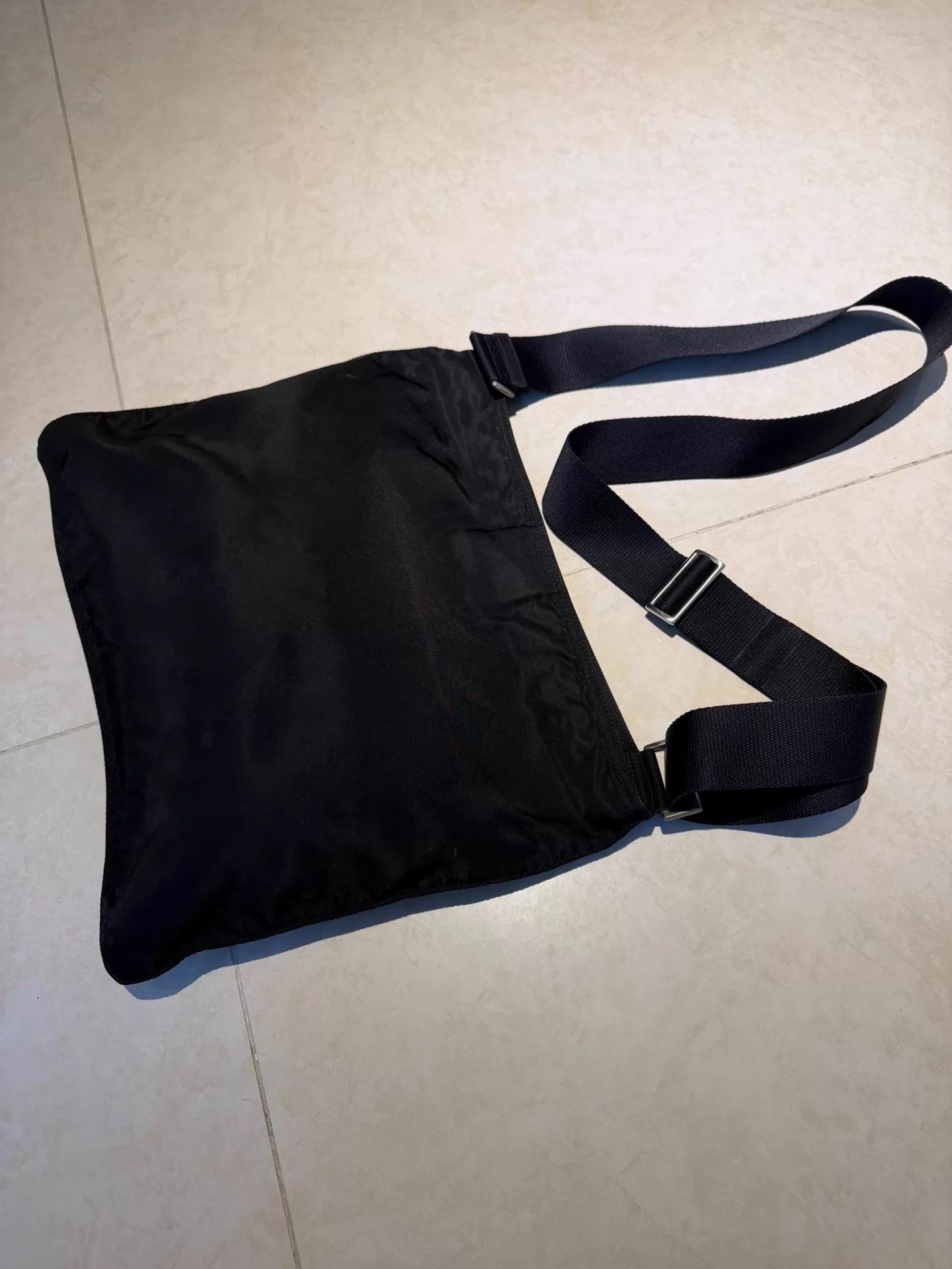 Prada Prada Sport Nylon Logo Black Techwear Sling Bag Size ONE SIZE - 5 Thumbnail