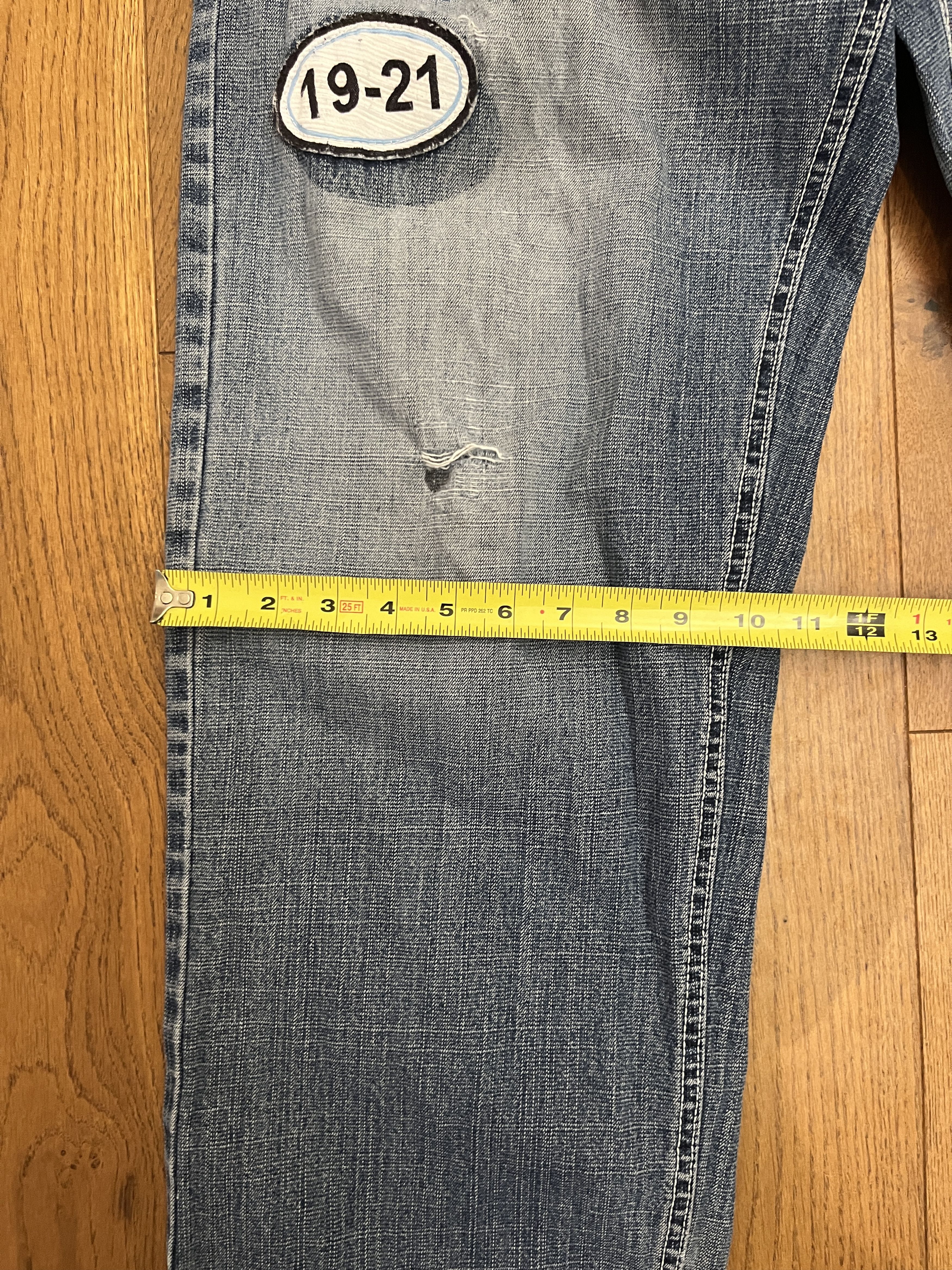 Southpole Vtg Southpole Baggy Patched Jeans 34 Y2K Cyber Streetwear Size US 34 / EU 50 - 7 Thumbnail