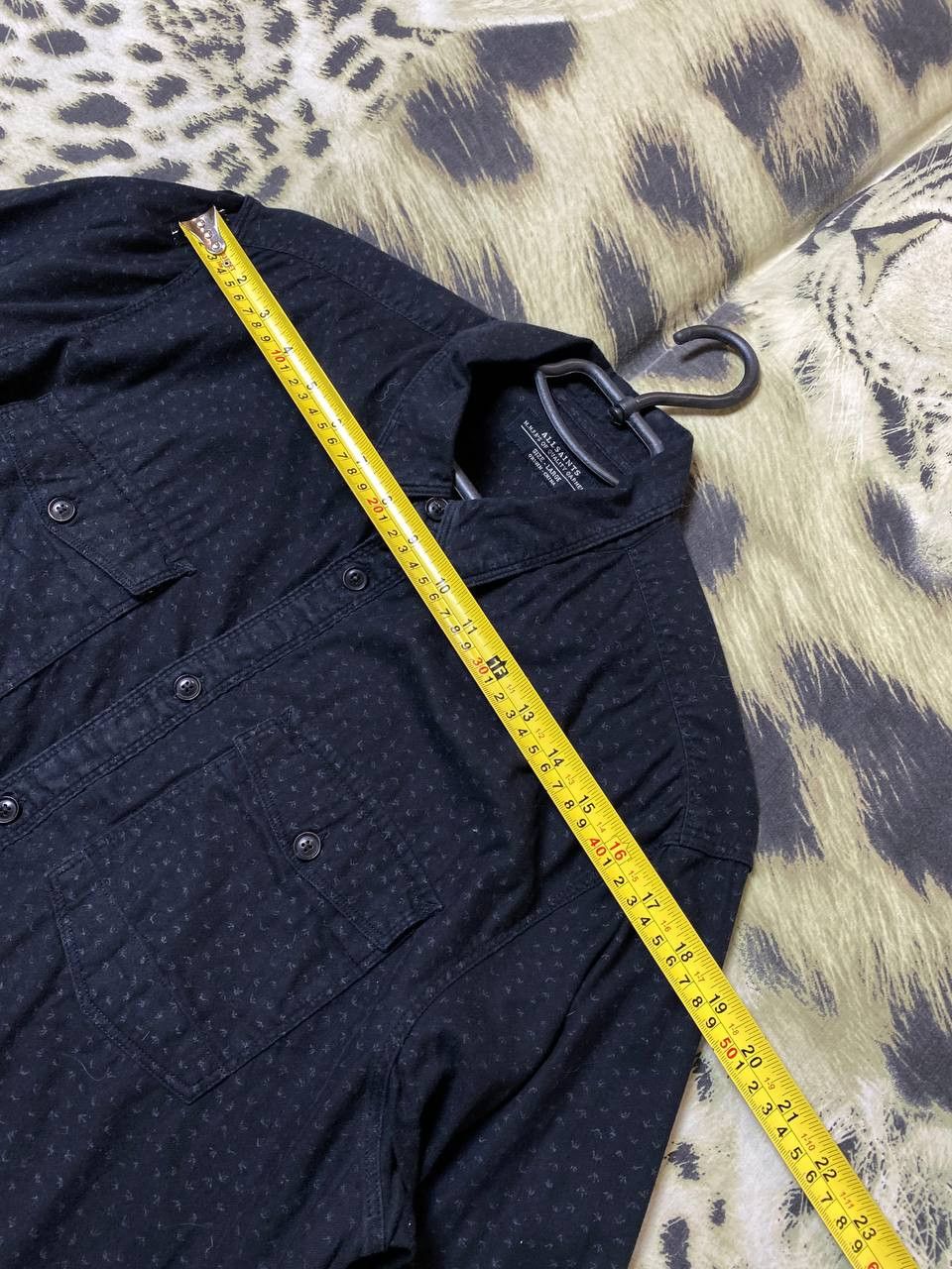Allsaints Allsaints Shirt Button-up Long Sleeve Logo Size US L / EU 52-54 / 3 - 11 Thumbnail