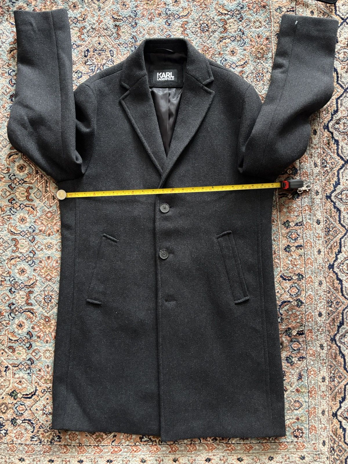 Karl Lagerfeld Men’s Winter Coat KARL LAGERFELD L Size US L / EU 52-54 / 3 - 10 Thumbnail