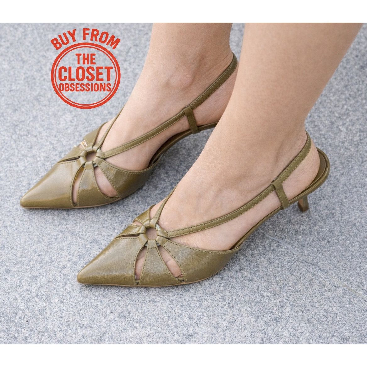Zara ZARA Pointed Toe Heels NWT Size US 7.5 / IT 37.5 - 3 Thumbnail