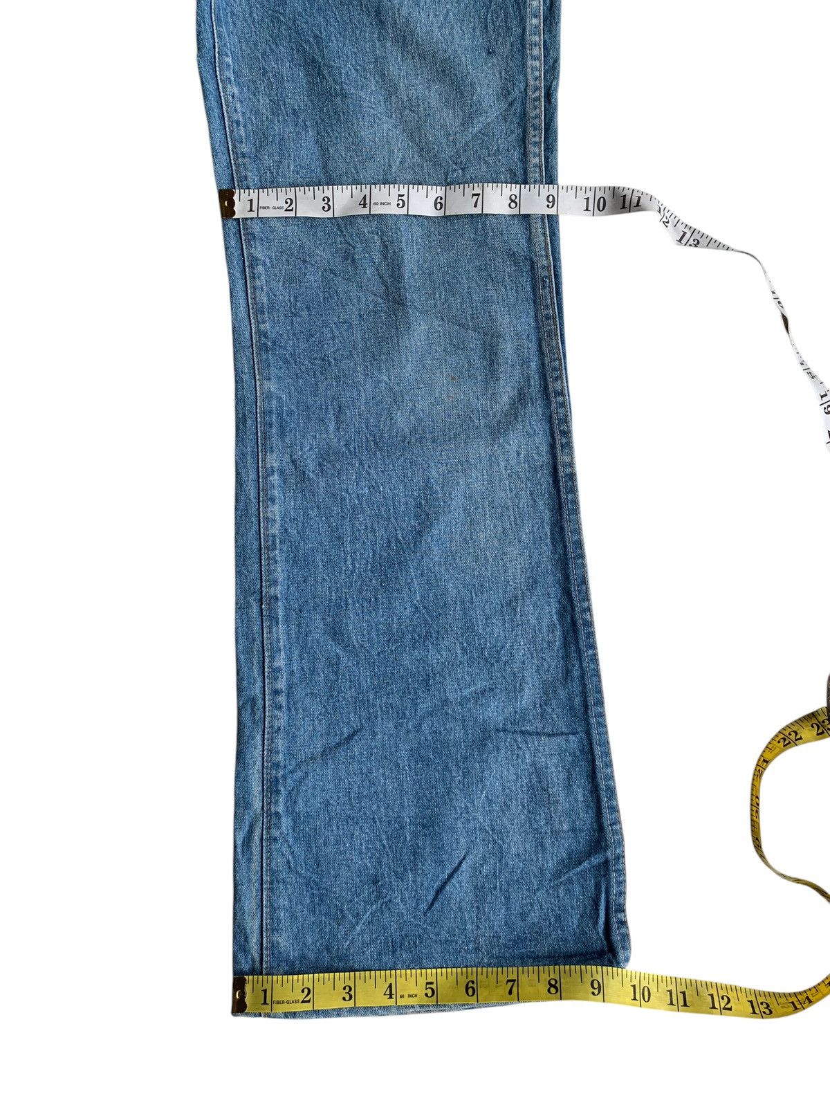If Six Was Nine × Kapital × Wrangler VINTAGE FLARE WRANGLER JAPANESE PUNK STYLE DENIM JEANS🎌☠️ Size US 29 - 15 Thumbnail