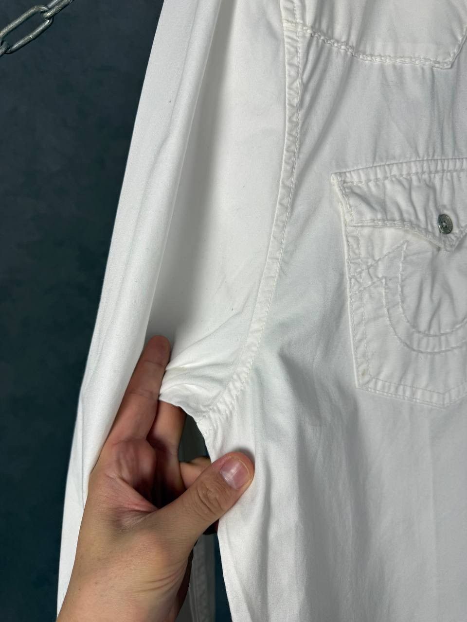 True Religion True Religion designer double pocket shirt Size US L / EU 52-54 / 3 - 9 Thumbnail