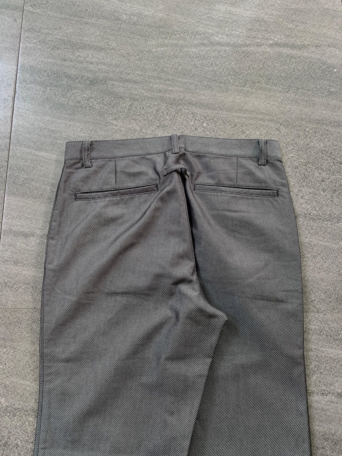 Jean Paul Gaultier FREE TAX! Diagonal Striped Trousers Size US 30 / EU 46 - 6 Thumbnail