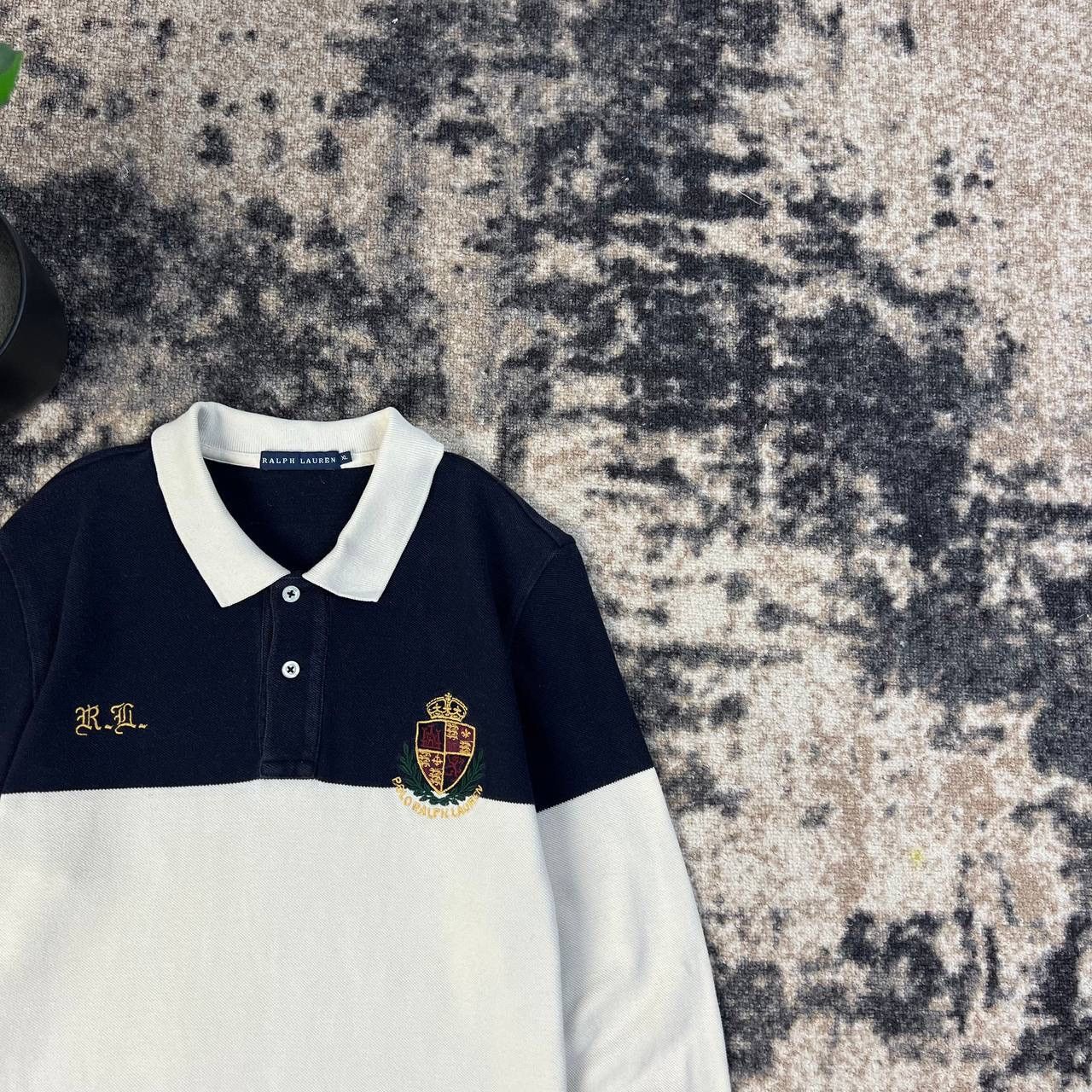 Ralph Lauren Ralph Lauren Vintage Y2K Mini Logo Rugby Long Sleeve Size XL / US 12-14 / IT 48-50 - 2 Thumbnail