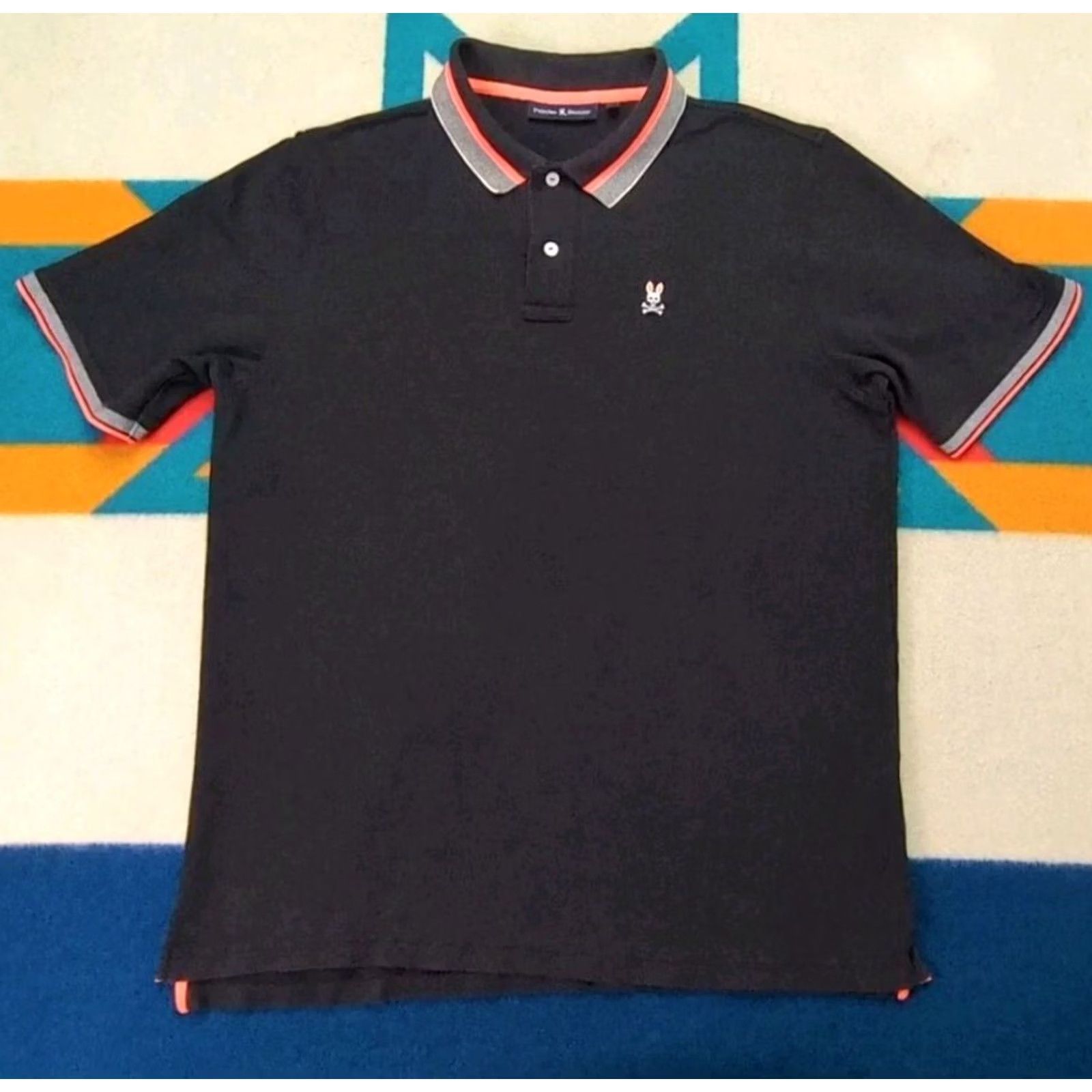 Psycho Bunny Psycho Bunny Polo Shirt Lot Cotton Embroidered XL Men Size 8 XL Johnny Cupcakes Polo Shirt Multicolor Embroidered Logo Casual Sports Size US XL / EU 56 / 4 - 5 Thumbnail