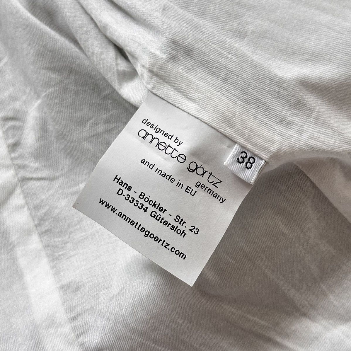 Annette Gortz Annette Gortz Artisanal Linen Jacket Rick Owens Vibe Size M / US 6-8 / IT 42-44 - 9 Thumbnail