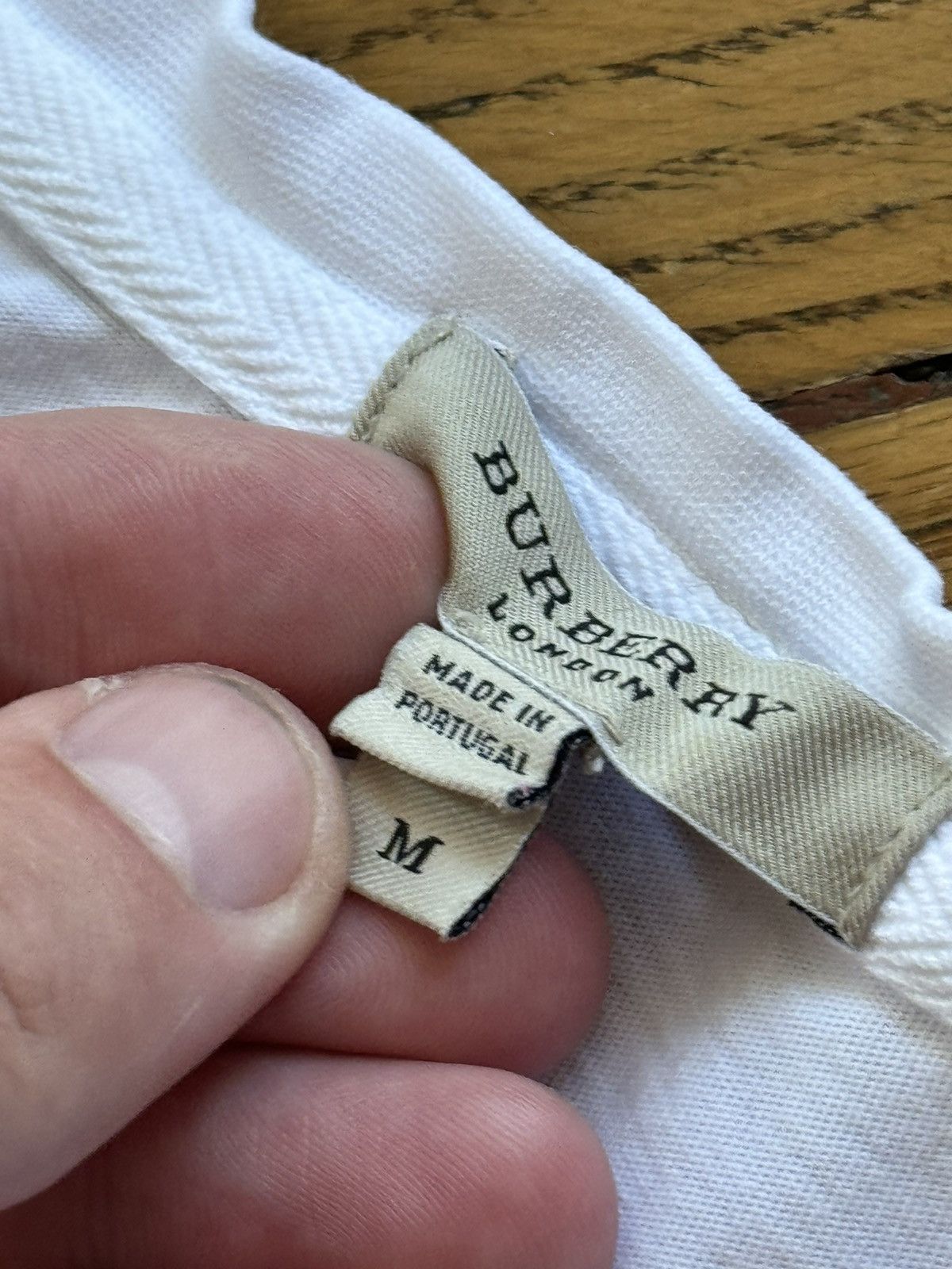 Burberry × Designer × Vintage Burberry logo sample t shirt Size US M / EU 48-50 / 2 - 4 Thumbnail