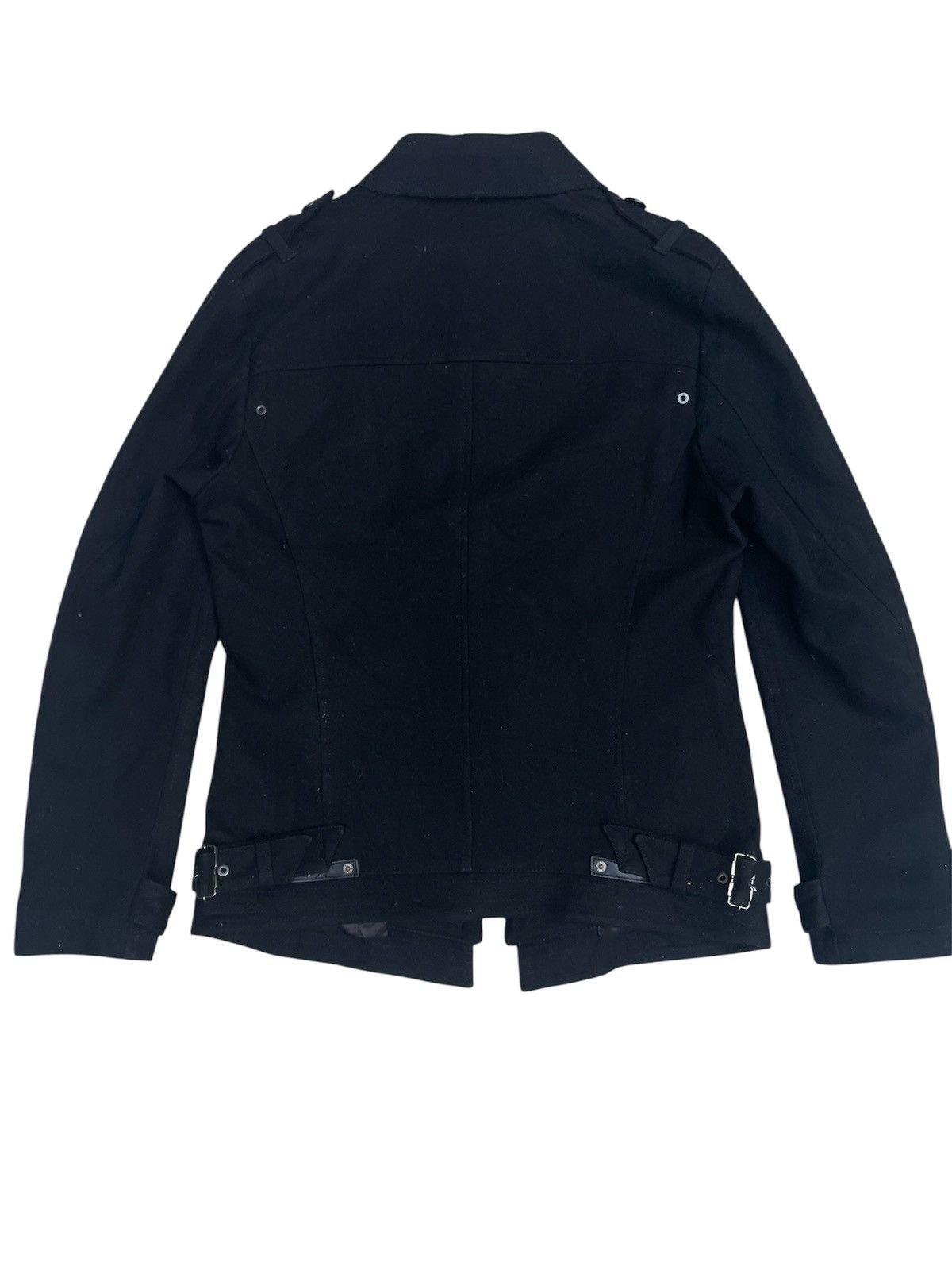 PPFM Vintage PPFM Black Utility Jacket Riveted Back Buckled Hem Size US S / EU 44-46 / 1 - 4 Thumbnail