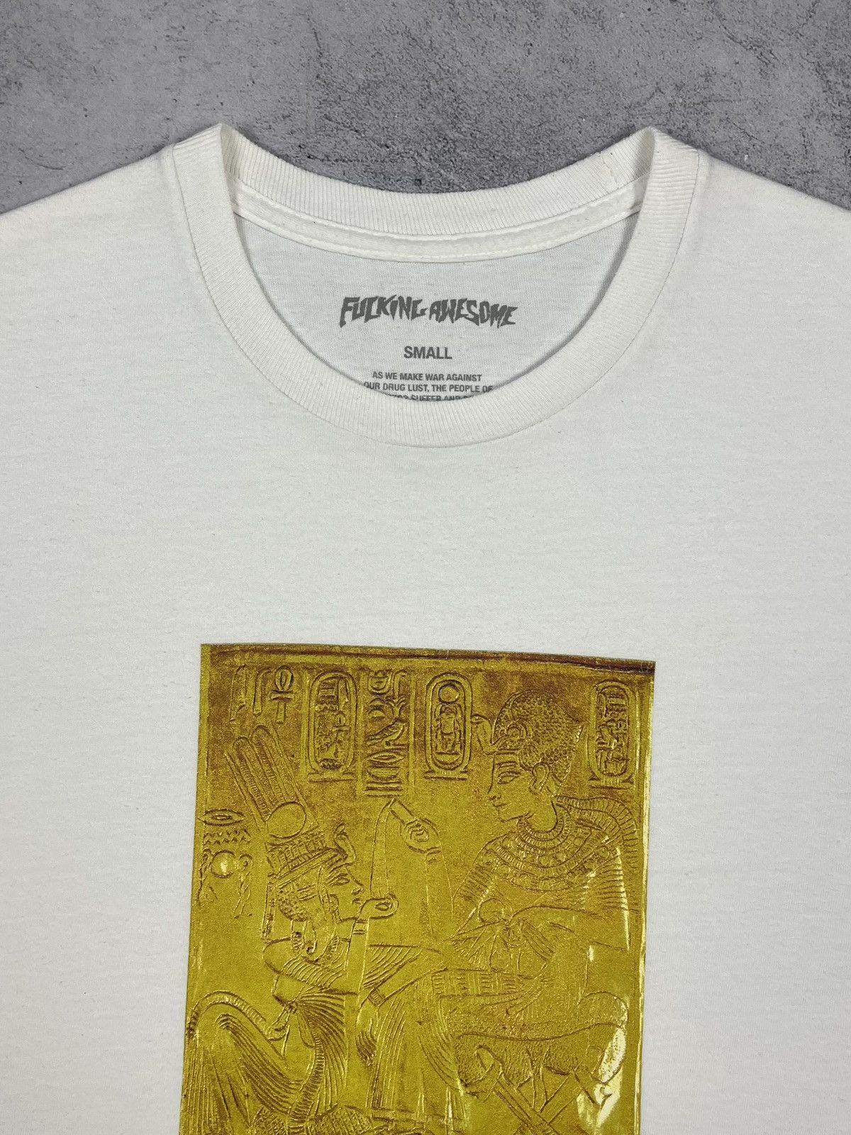 Fucking Awesome Fucking Awesome Pharaoh big logo tee Size US S / EU 44-46 / 1 - 6 Thumbnail