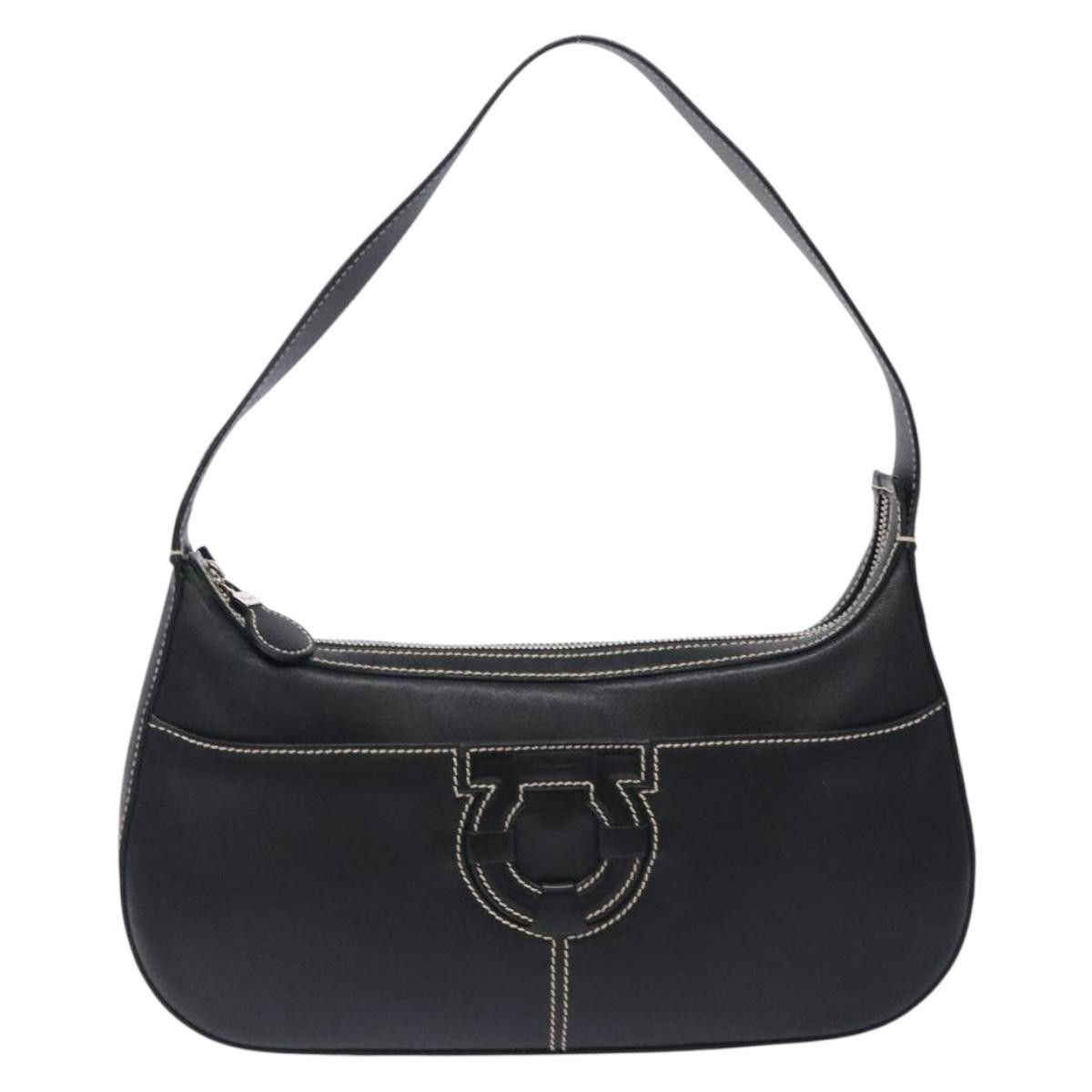 Salvatore Ferragamo Salvatore Ferragamo Gancini Leather Size ONE SIZE - 1 Thumbnail