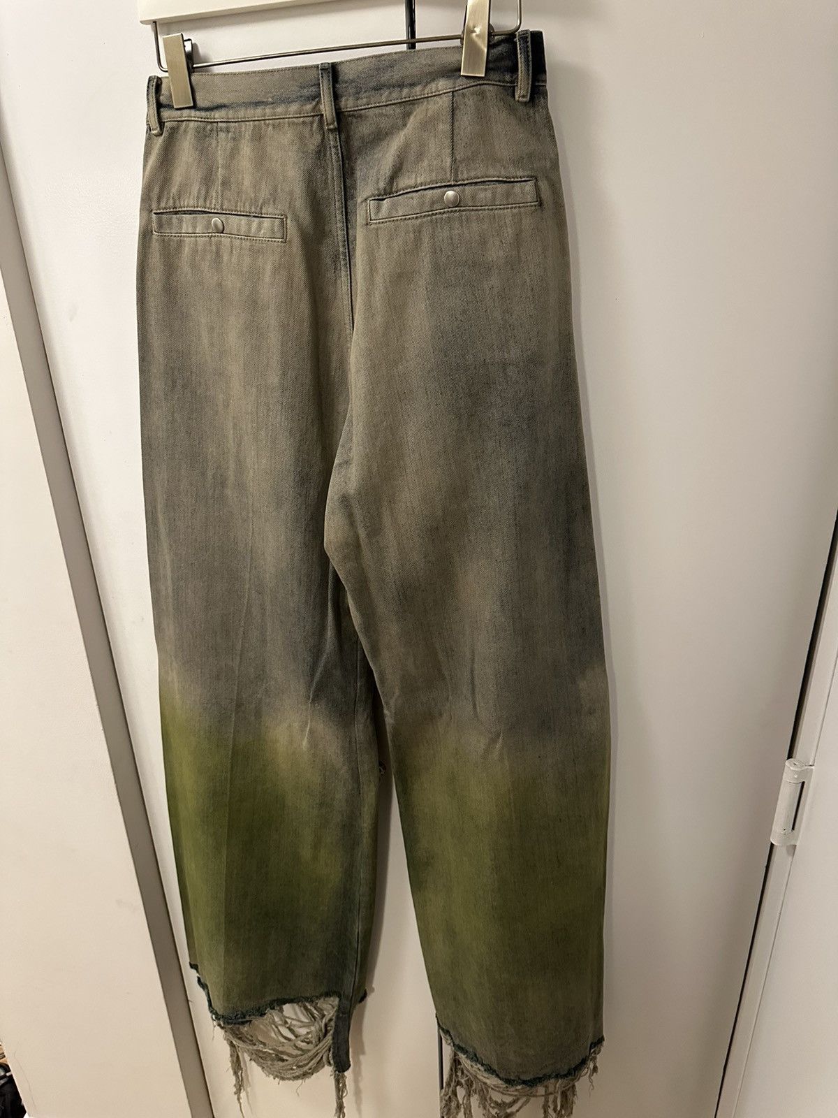 Rick Owens LUXOR Tailored Belas Acid Degrade Jeans, size 48 Size US 32 / EU 48 - 11 Thumbnail