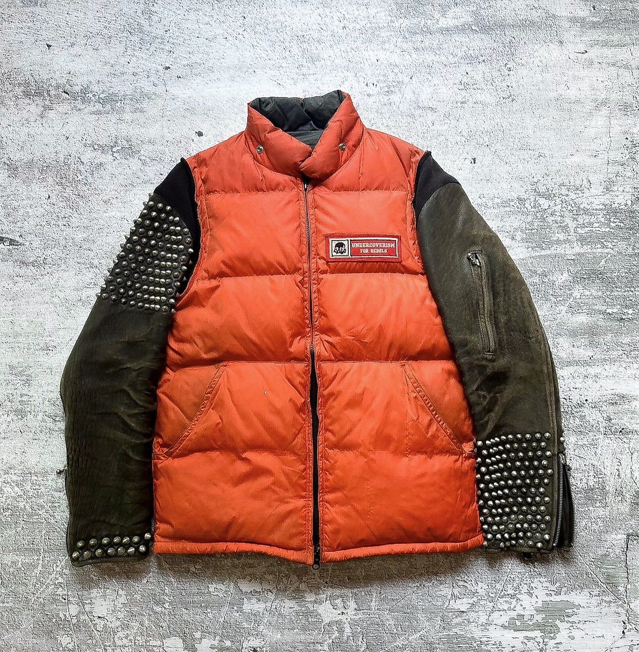 Undercover Undercover AW05 “Arts And Crafts” Studded Puffer jacket 