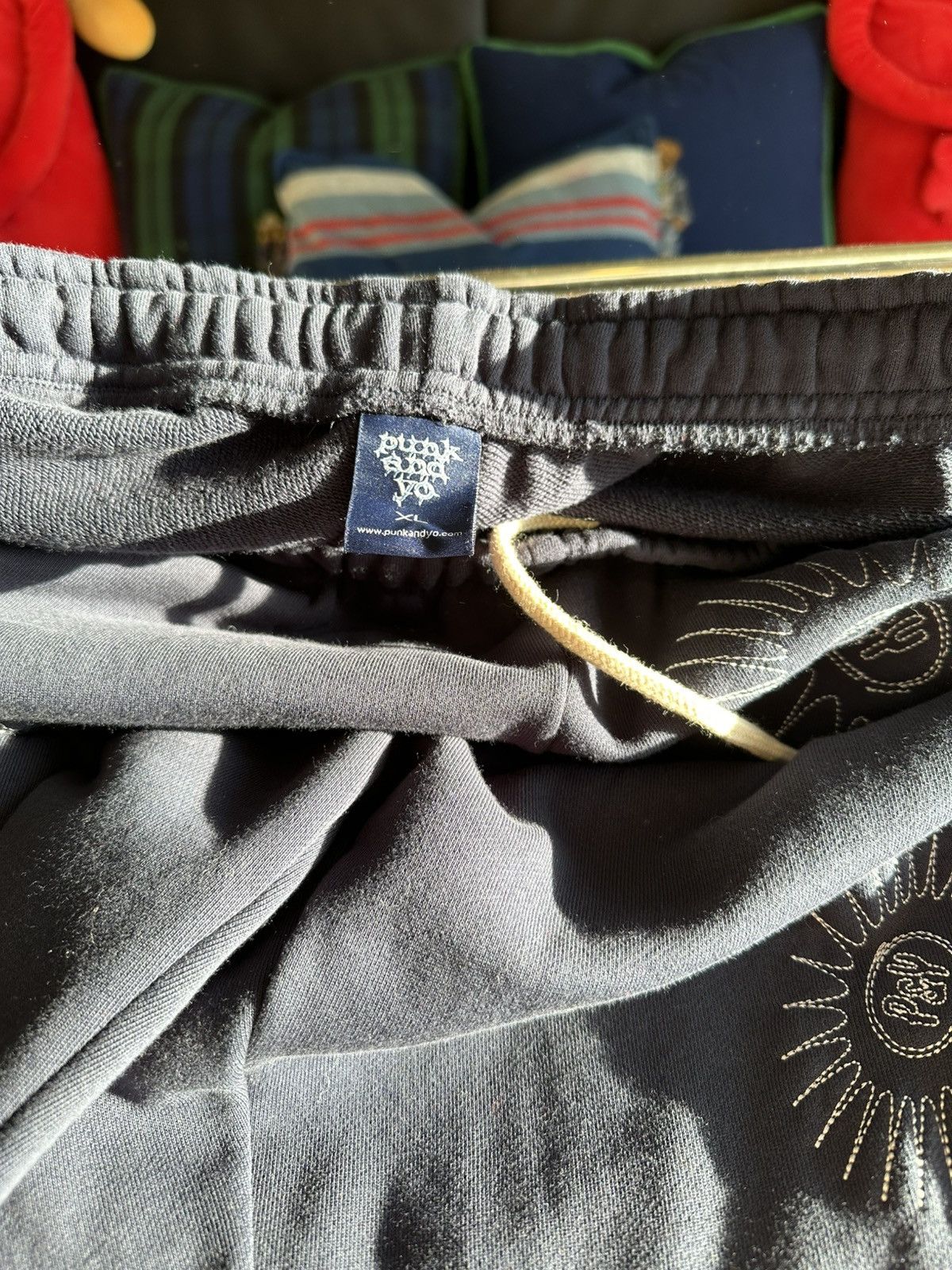 Punk and Yo PUNK AND YO STAR SWEATS NAVY Size US 32 / EU 48 - 4 Thumbnail