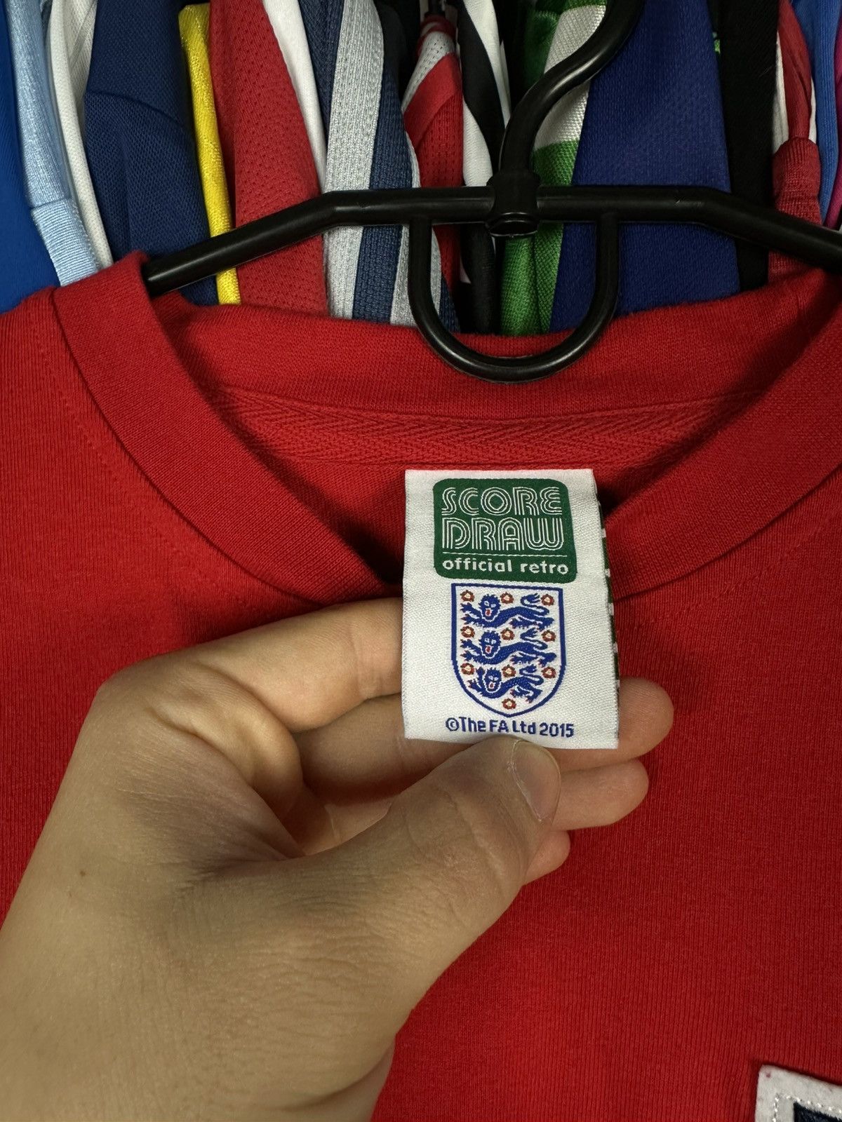 Other England Remake football Retro shirt 1966 Jersey Score Draw Size US M / EU 48-50 / 2 - 2 Thumbnail
