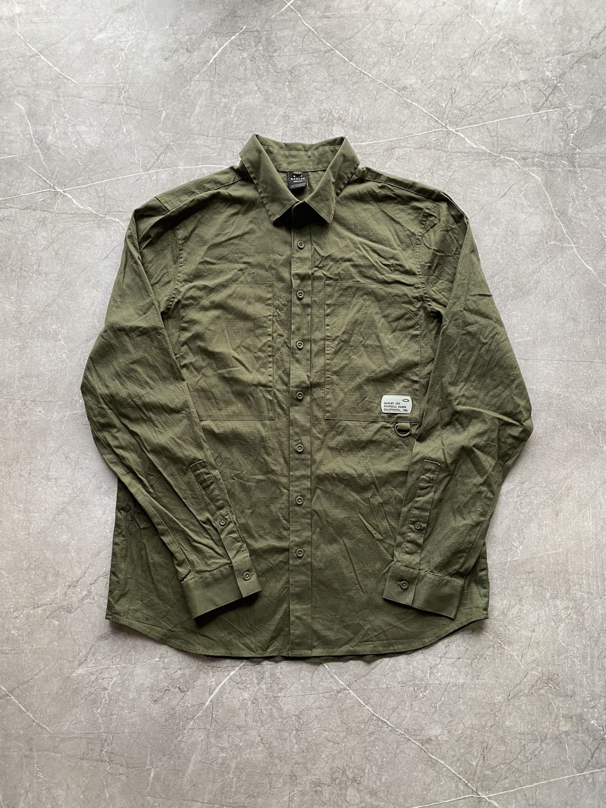 Oakley Basic Oakley INC Regular Fit Button Up Shirt Long Sleeve Size US M / EU 48-50 / 2 - 2 Thumbnail