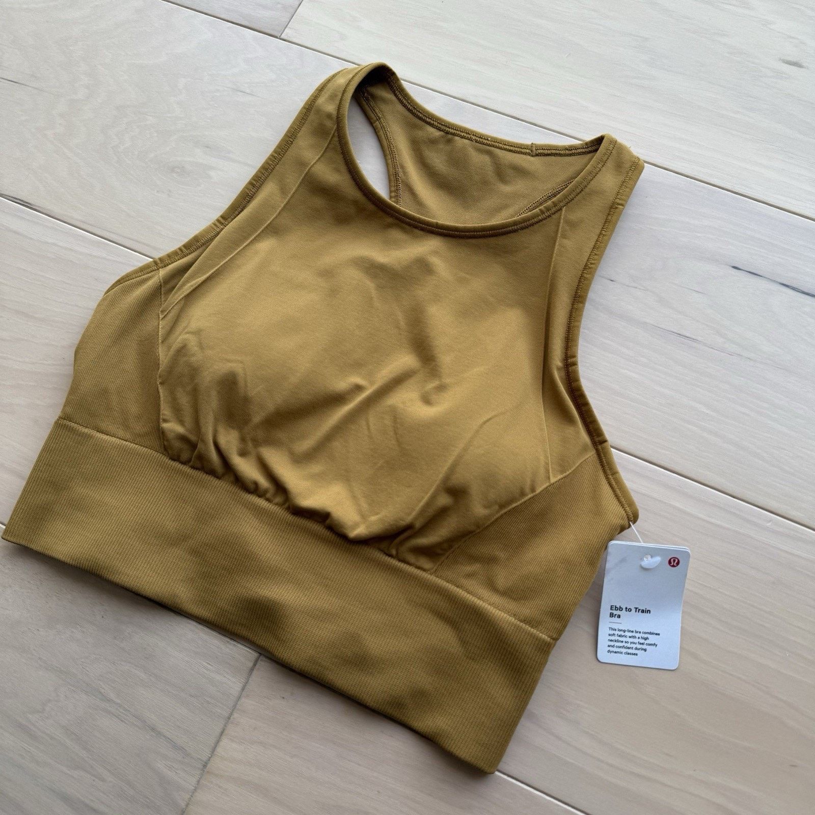 Lululemon Lululemon EBB to Train Bra 6 Dark Khaki Yoga Vent Surge Size M / US 6-8 / IT 42-44 - 7 Thumbnail