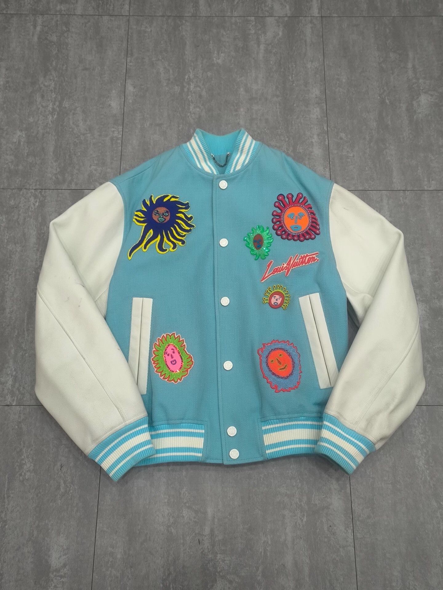 Louis Vuitton Louis Vuitton Blue Light Jacket m Men Size US M / EU 48-50 / 2 - 1 Thumbnail