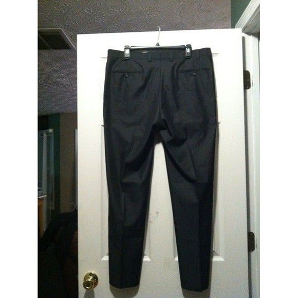 Calvin Klein CALVIN KLEIN MEN'S 76%POLYESTER 24%RAYON DRESS PANTS 36/30 Size 36R - 9 Thumbnail
