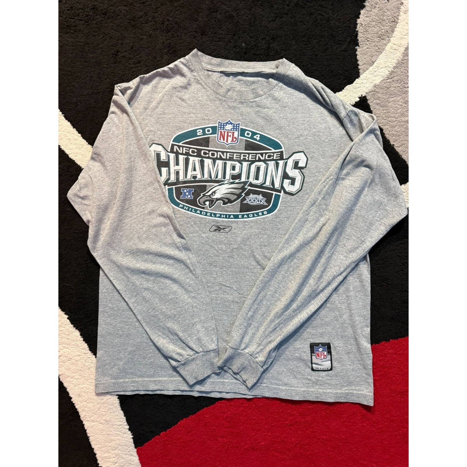 Reebok Vintage Philadelphia Eagles Reebok ’04 NFC Champs Tee Size US L / EU 52-54 / 3 - 5 Thumbnail