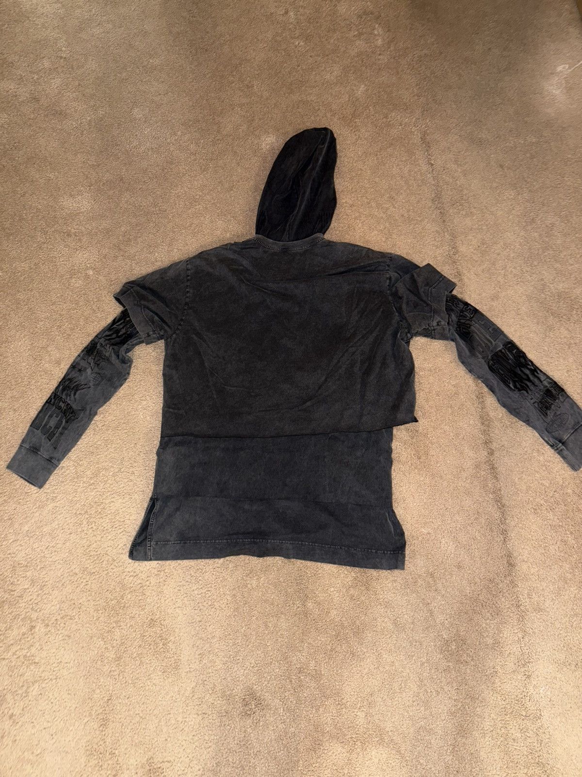 Givenchy Givenchy Gothic layered long sleeve w balaclava Size US XL / EU 56 / 4 - 6 Thumbnail