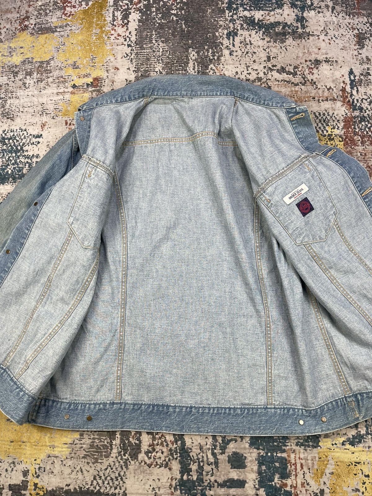 Japanese Brand Betty Smith Order Jeans Japan Kurashiki Denim Jacket Size US XL / EU 56 / 4 - 4 Thumbnail