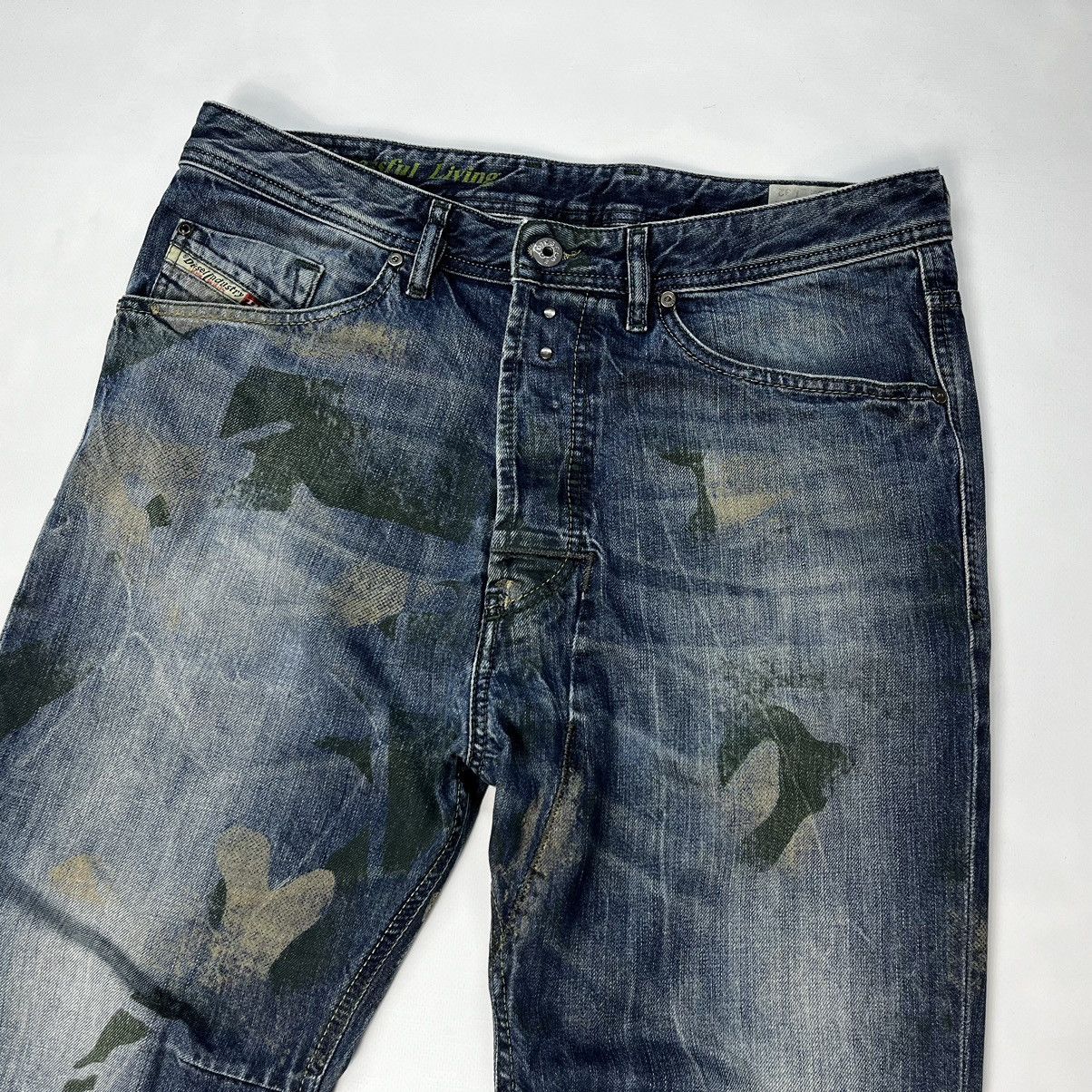 Diesel Diesel Jeans NARROT Jogg Denim Pants Regular Carrot Size US 32 / EU 48 - 2 Thumbnail