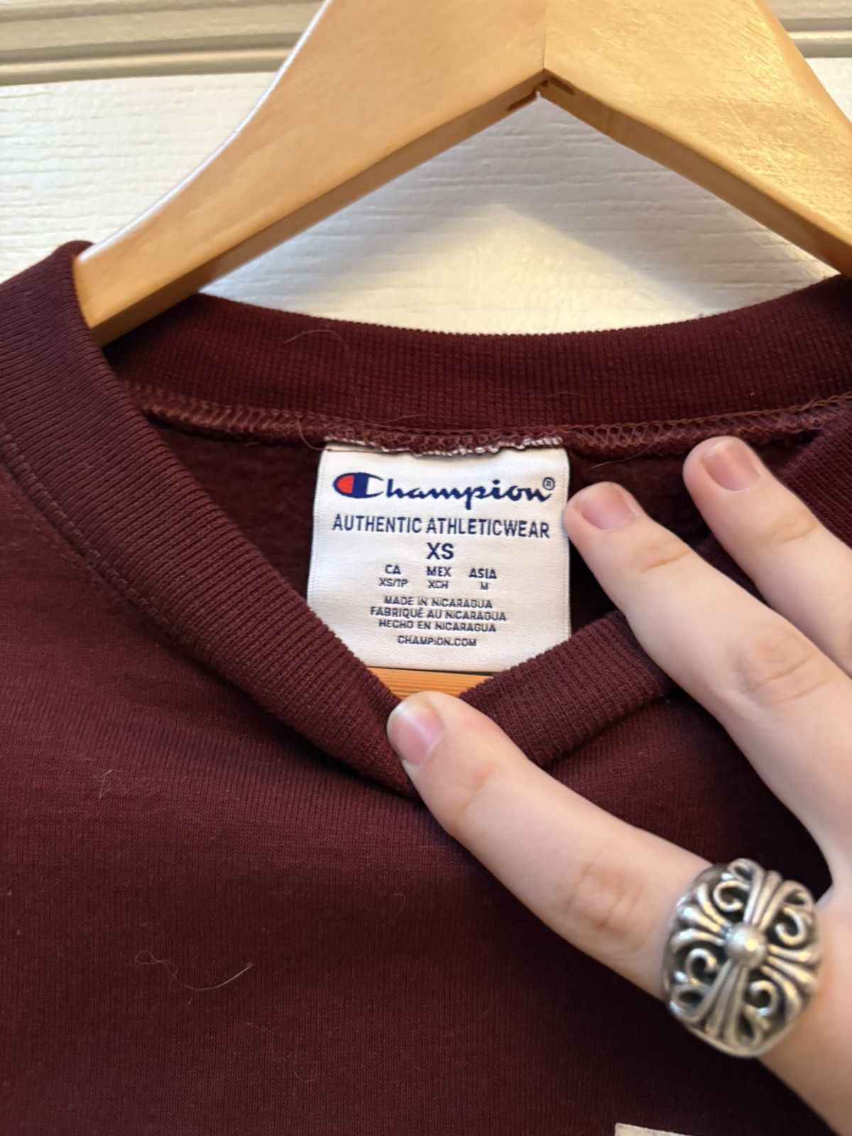 Champion Champion big H crew neck Size XS / US 0-2 / IT 36-38 - 2 Thumbnail