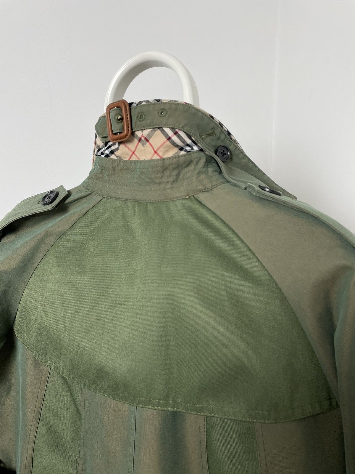 Burberry Burberry London England Trench Coat nova check UK 6 Women’s Size XS / US 0-2 / IT 36-38 - 6 Thumbnail