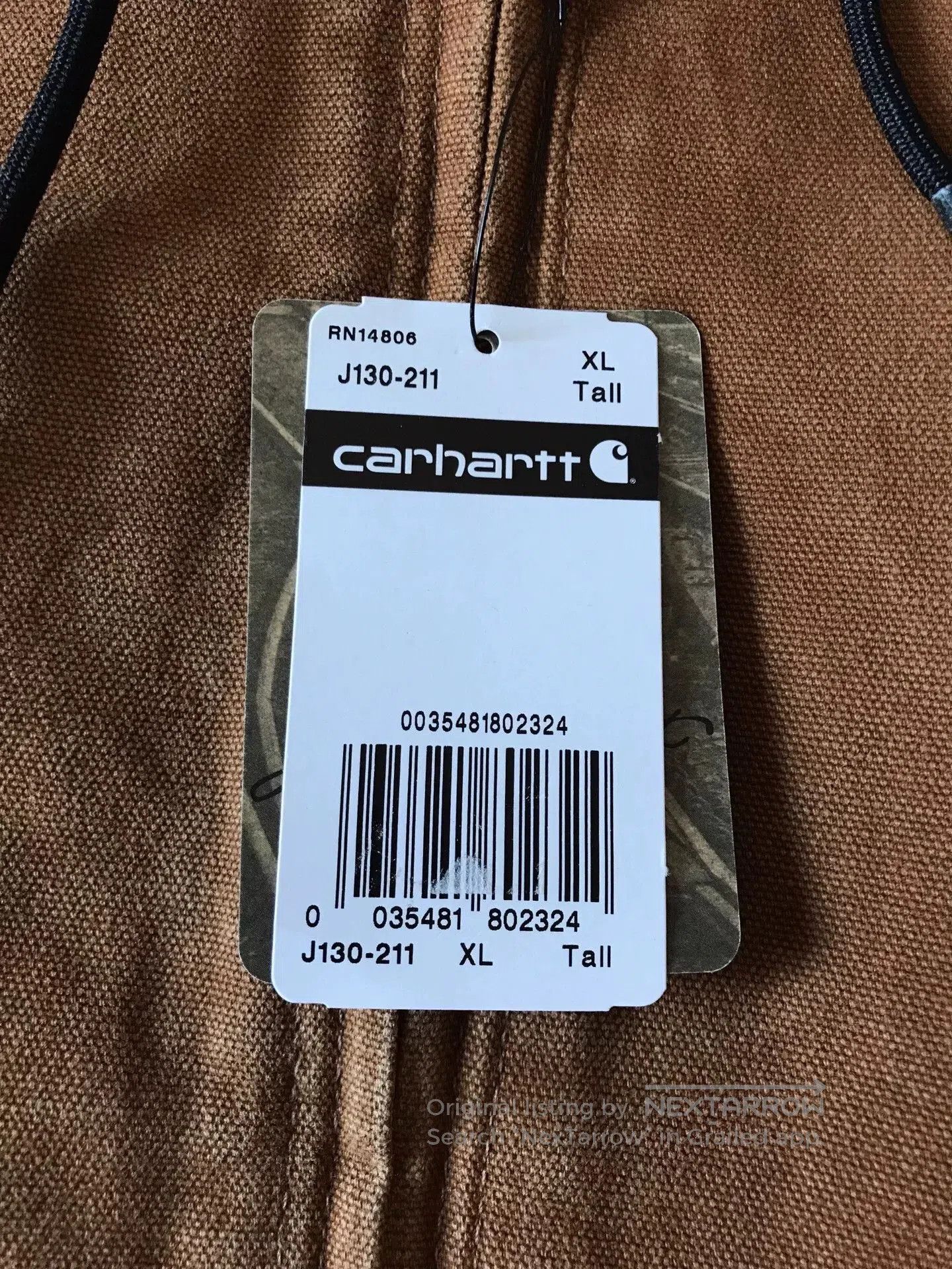 Carhartt Carhartt J130 Brown XL. Size US XL / EU 56 / 4 - 8 Thumbnail