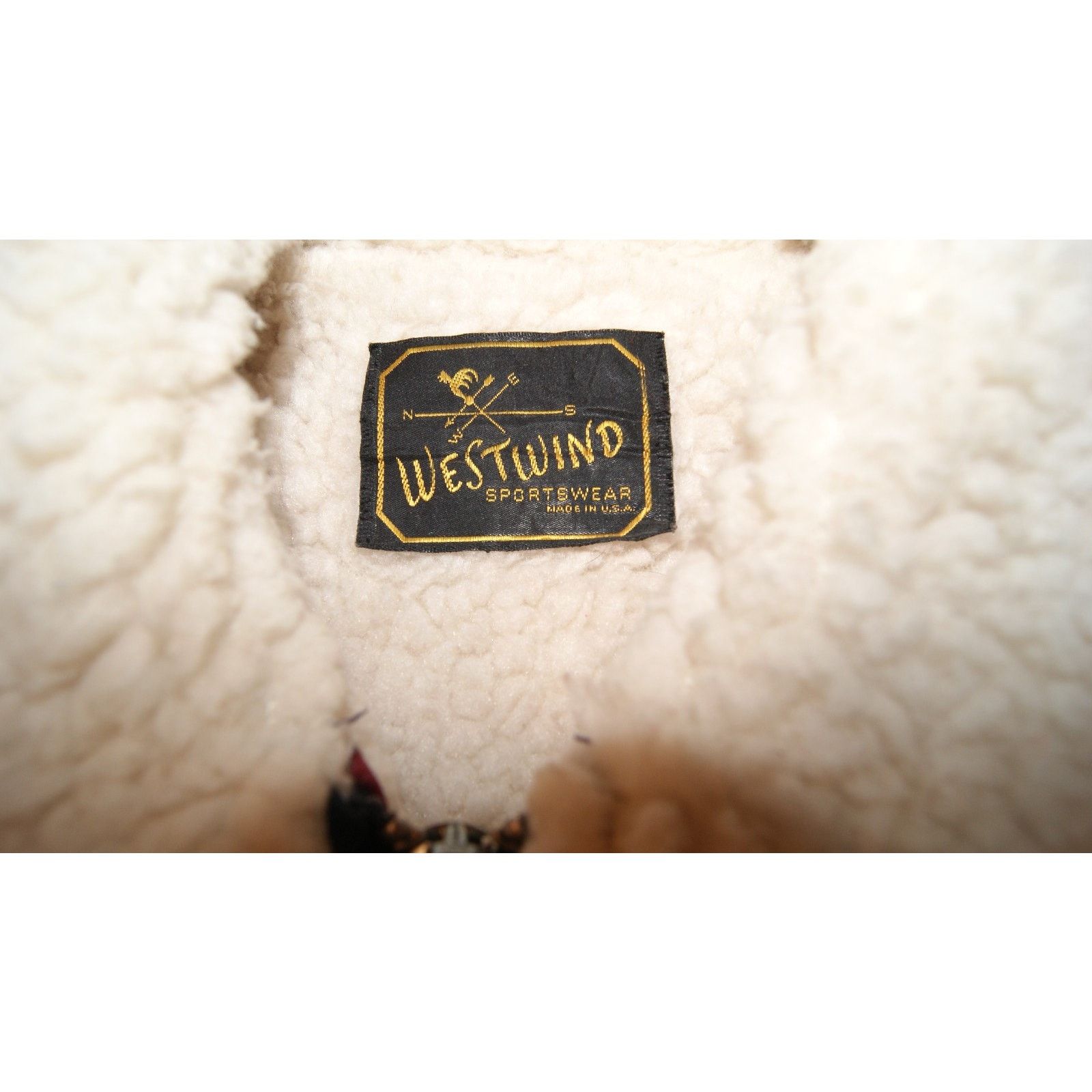 Vintage Westwind Sportswear Sherpa Lined Men’s Coat L VTG 1970s USA Size US L / EU 52-54 / 3 - 4 Thumbnail