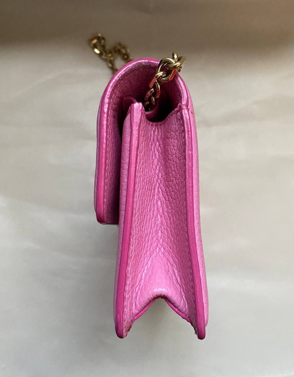 MCM × Vintage 📌 Rare MCM Leather Handbag Shoulder Bag Clutch Bag pink Size ONE SIZE - 13 Thumbnail