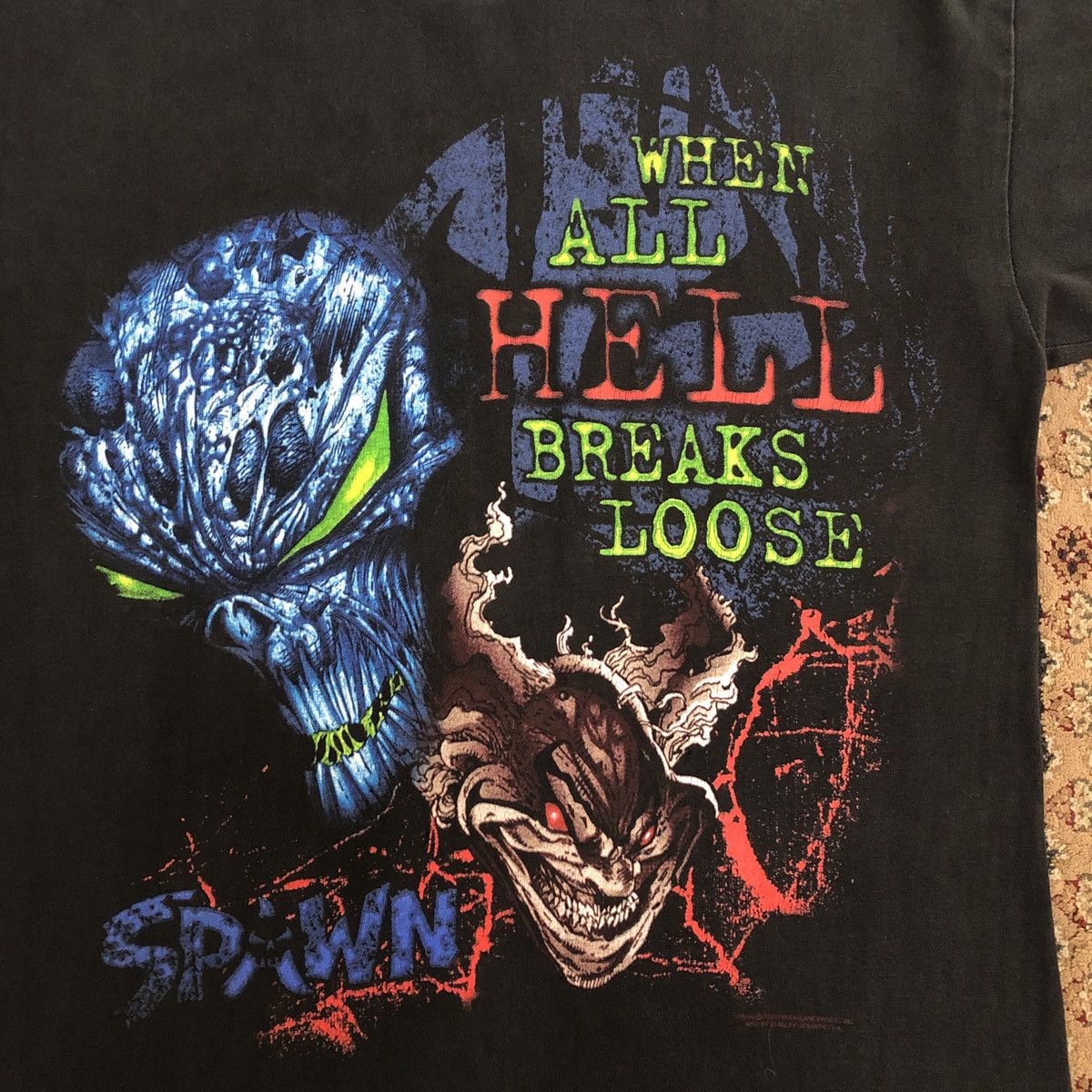 Vintage Vintage Spawn When All Hell Breaks Loose by Stanley Desantis Size US M / EU 48-50 / 2 - 4 Thumbnail