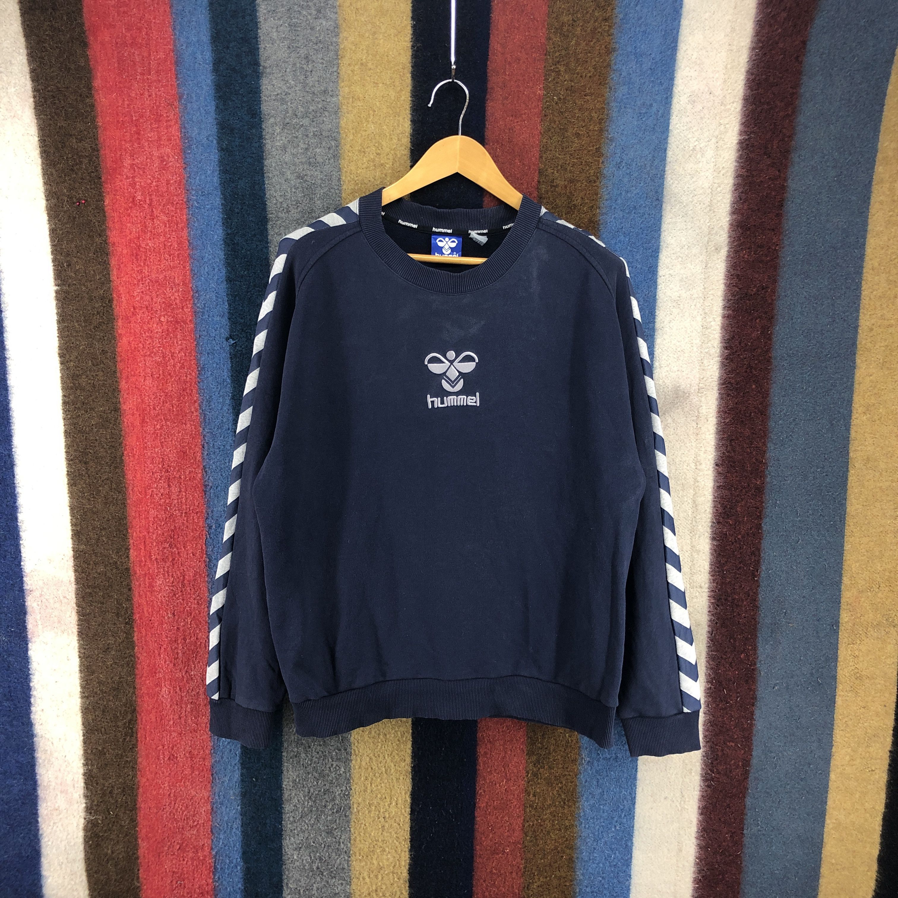 Hummel HUMMEL Side Tape Sweatshirt #0192/B Size US L / EU 52-54 / 3 - 1 Thumbnail