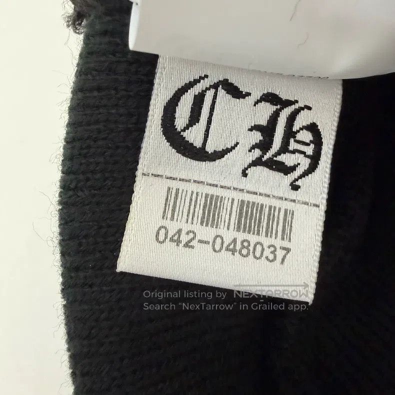 Chrome Hearts CHROME HEARTS Size OS Black and white embroidered cold hat Size ONE SIZE - 5 Thumbnail