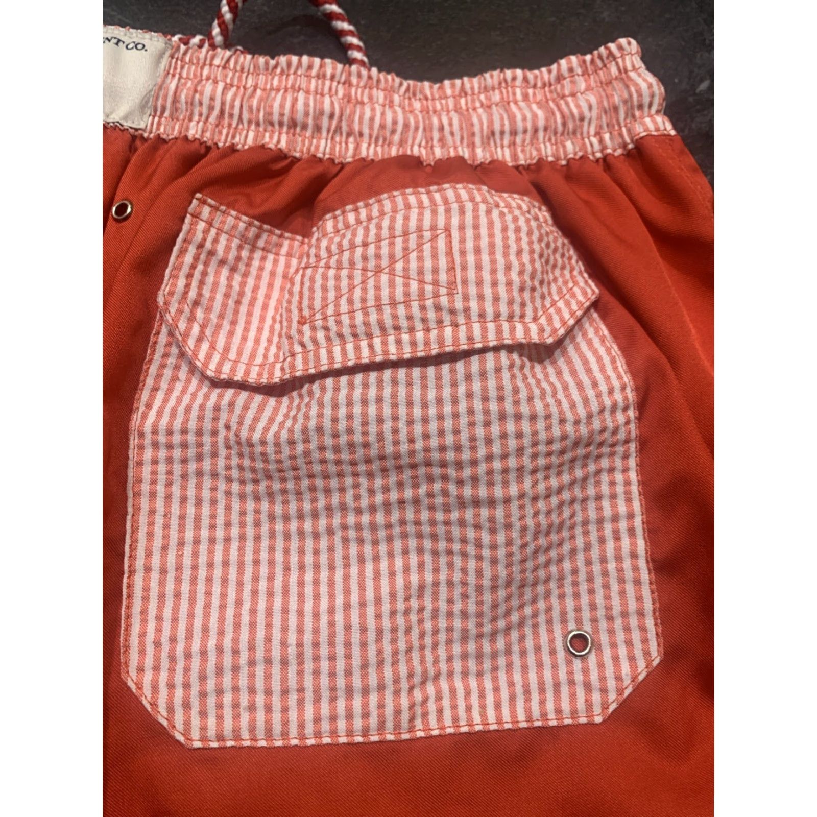 Vintage Southern Point Men’s 2XL Red Swim Trunks with Pockets Size US 39 - 6 Thumbnail
